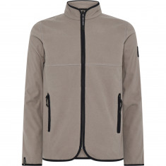 Didriksons Hans, fleece jacket, men, ash brown