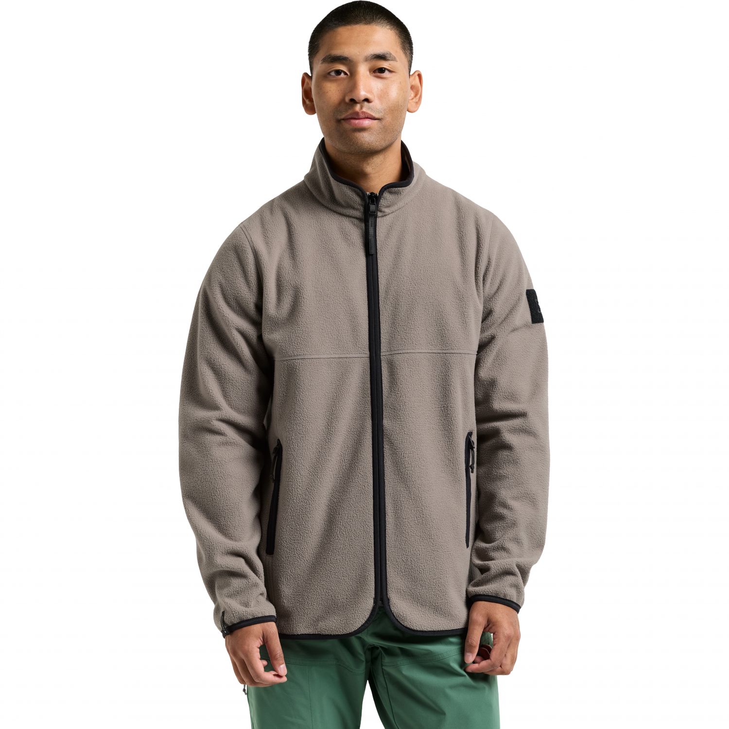 Didriksons Hans, veste polaire, homme, ash brown