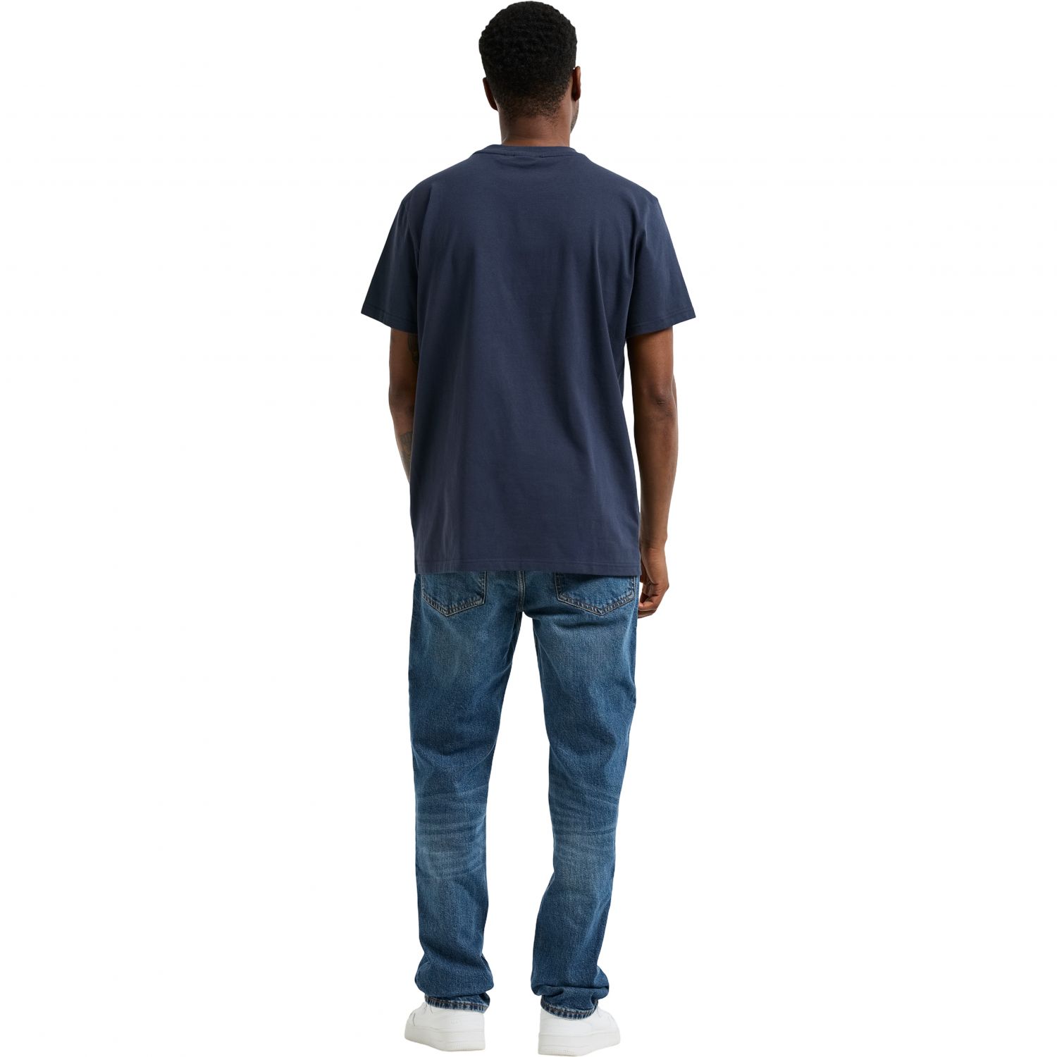 Didriksons Holger, camiseta, hombre, dark night blue