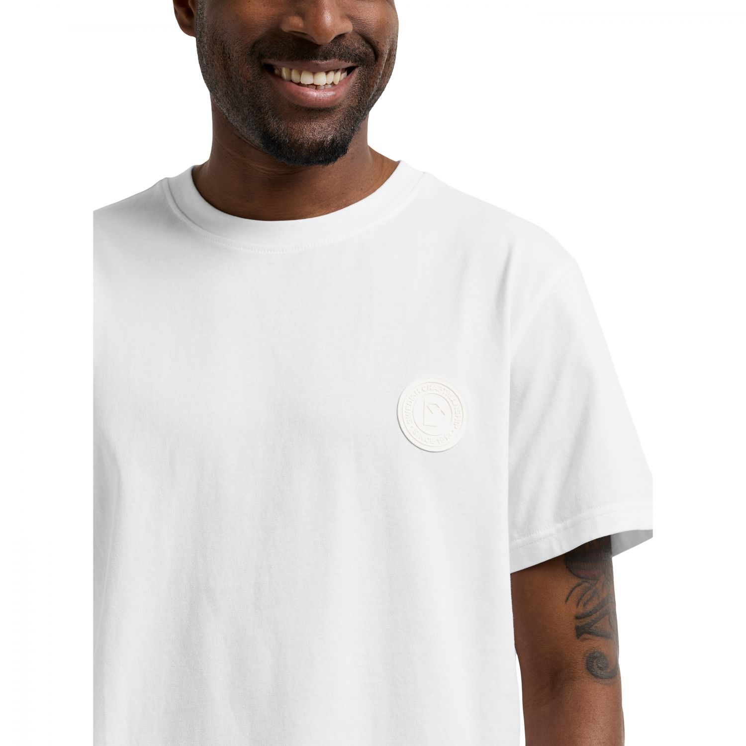 Didriksons Holger, t-shirt, herre, snow white