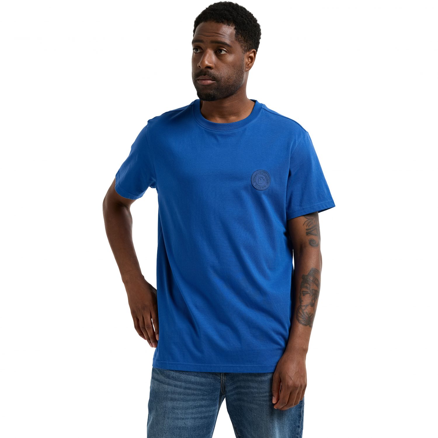 Didriksons Holger, t-shirt, herre, ultramarine