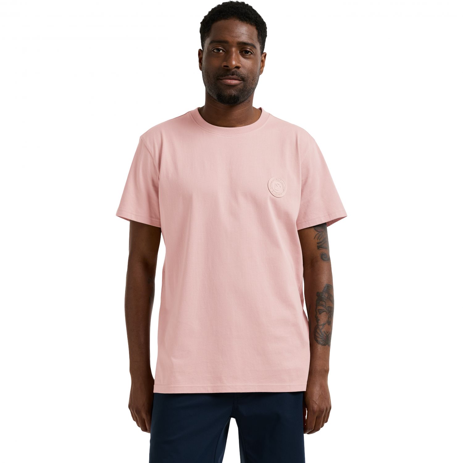 Didriksons Holger, t-shirt, men, vintage pink