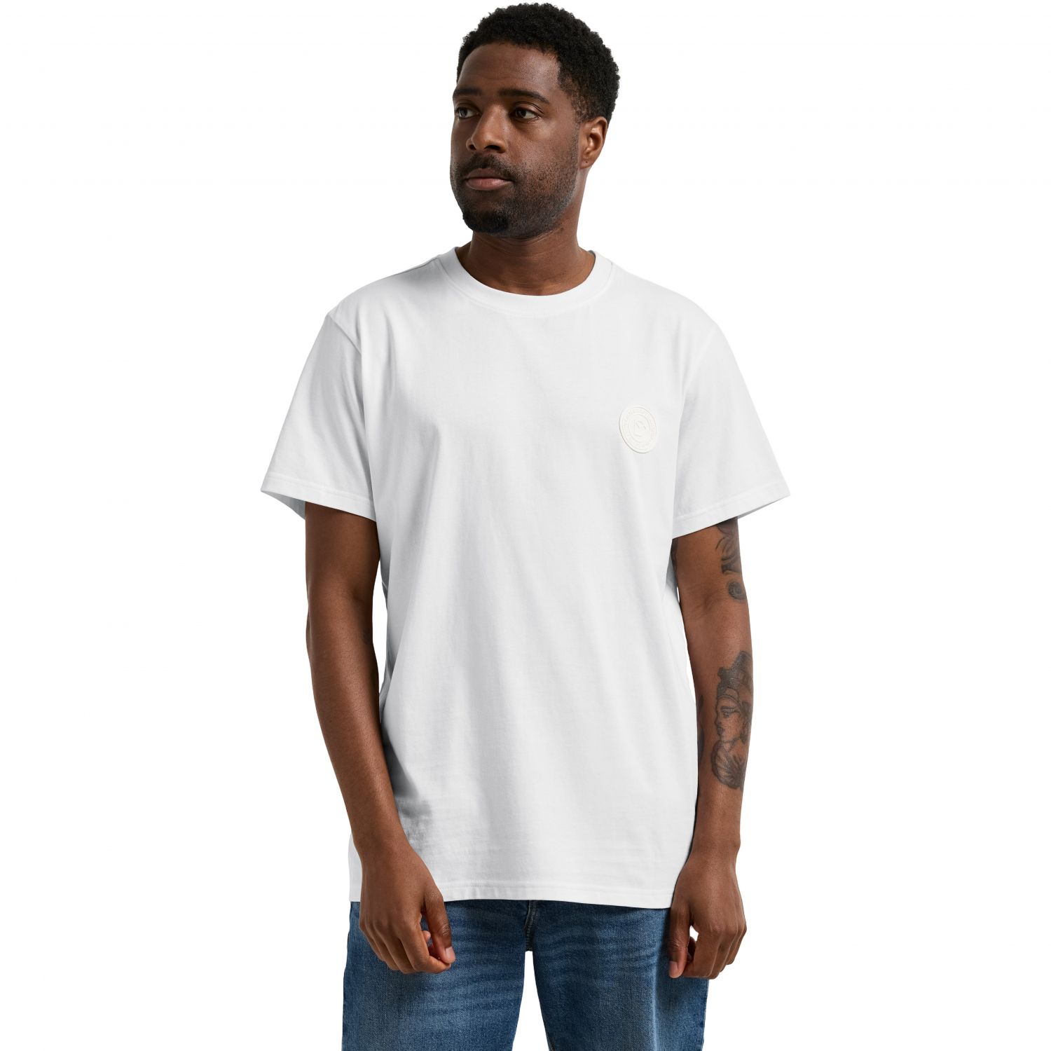 Didriksons Holger, tricou, bărbați, alb ca zăpada