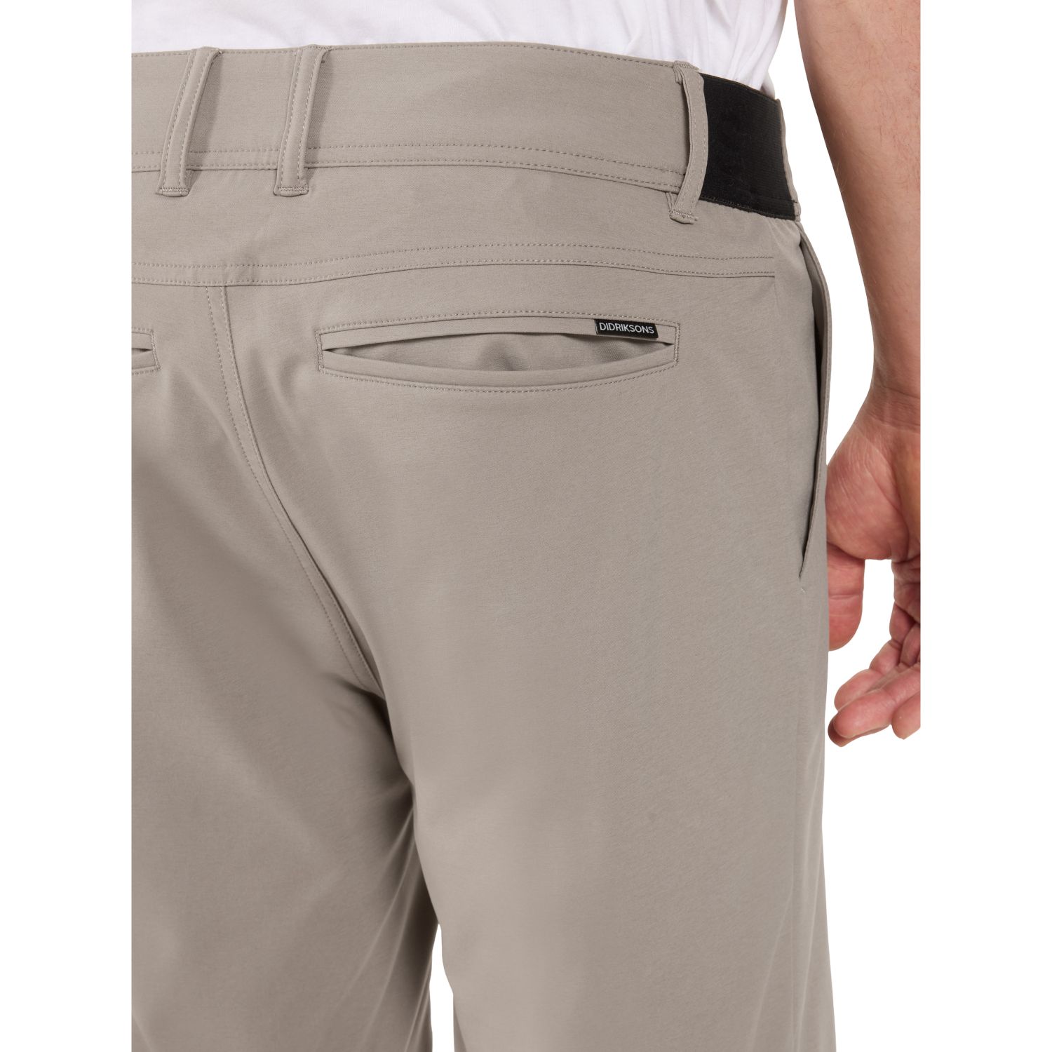 Didriksons Ian, shorts, hombre, ash brown