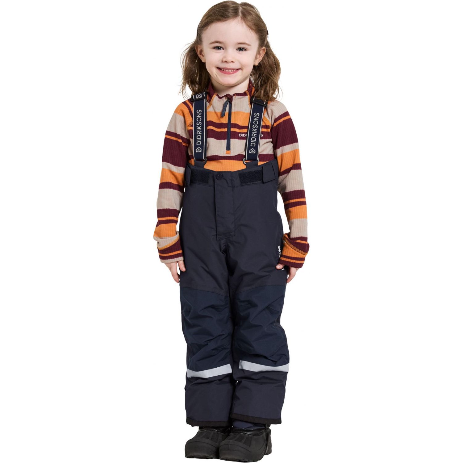 Didriksons Idre 7, ski pants, junior, navy