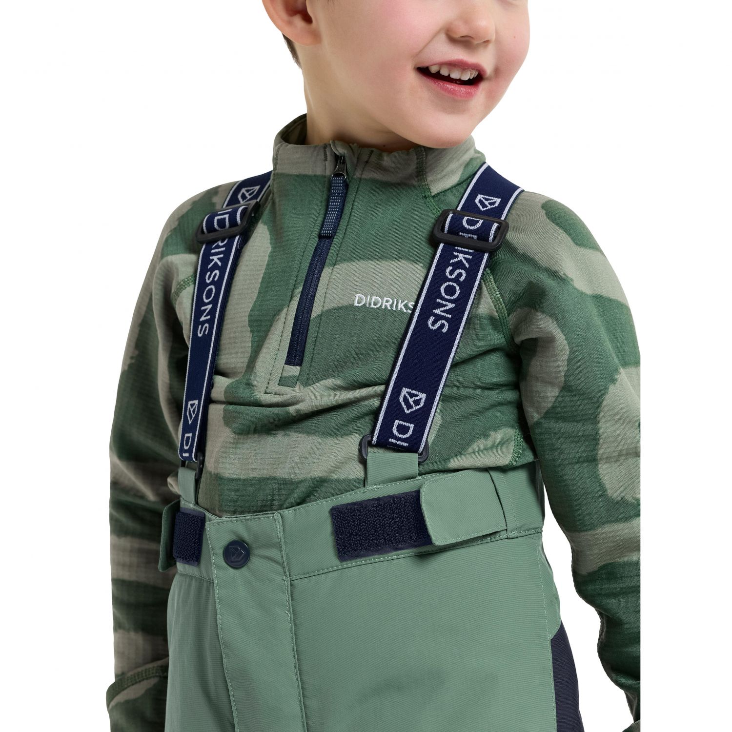 Didriksons Idre 7, skibroek, junior, groen