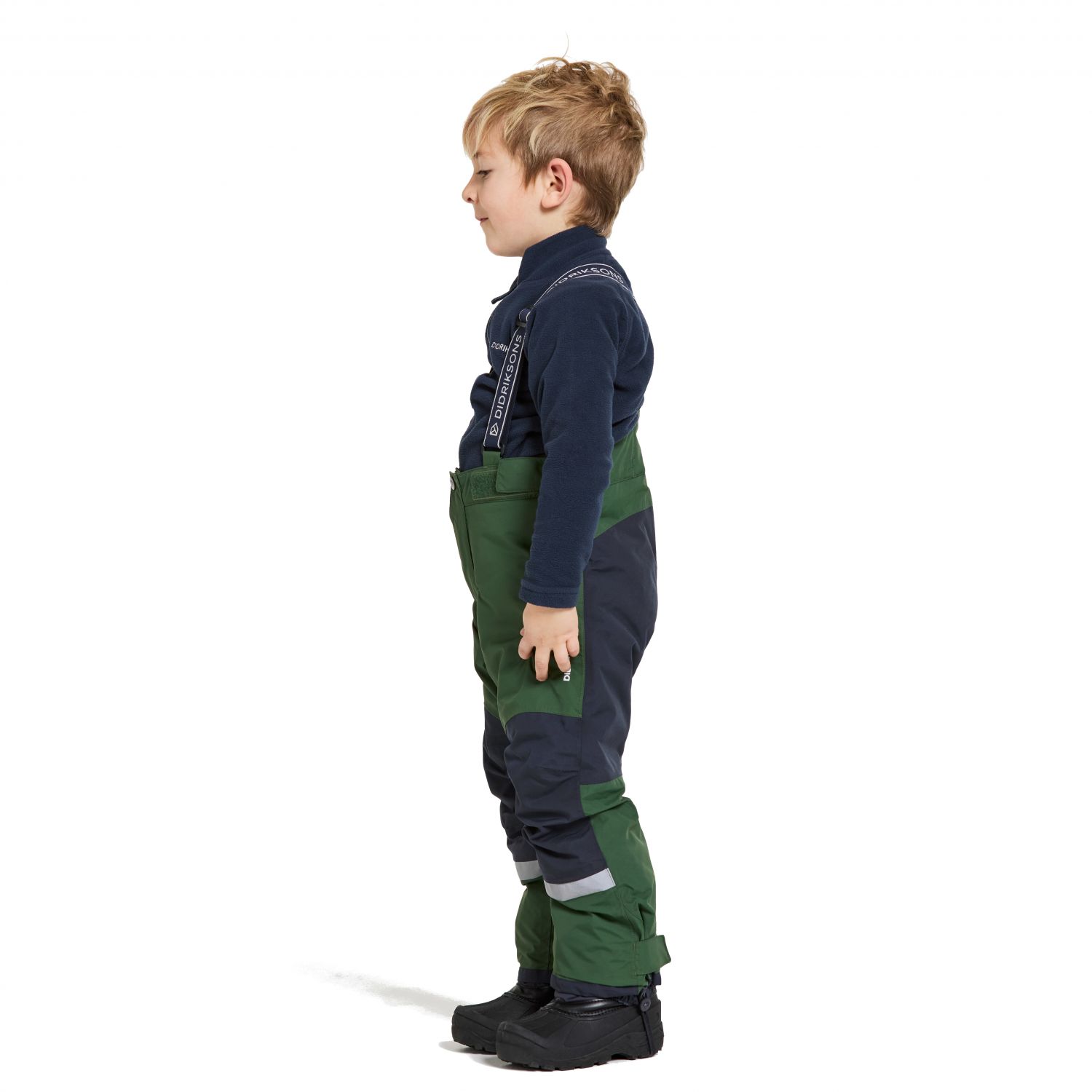 Didriksons Idre, ski pants, junior, pine green