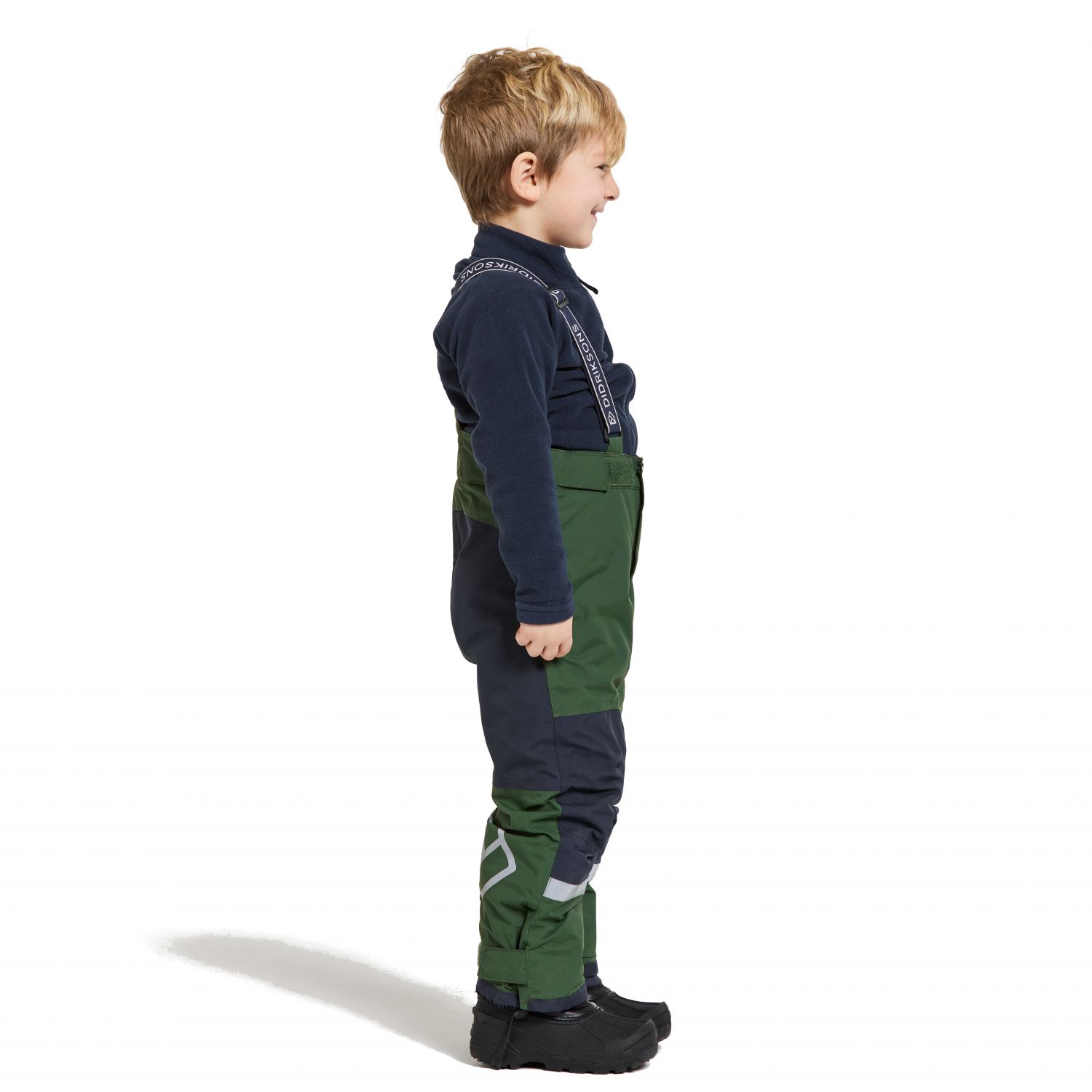 Didriksons Idre, ski pants, junior, pine green