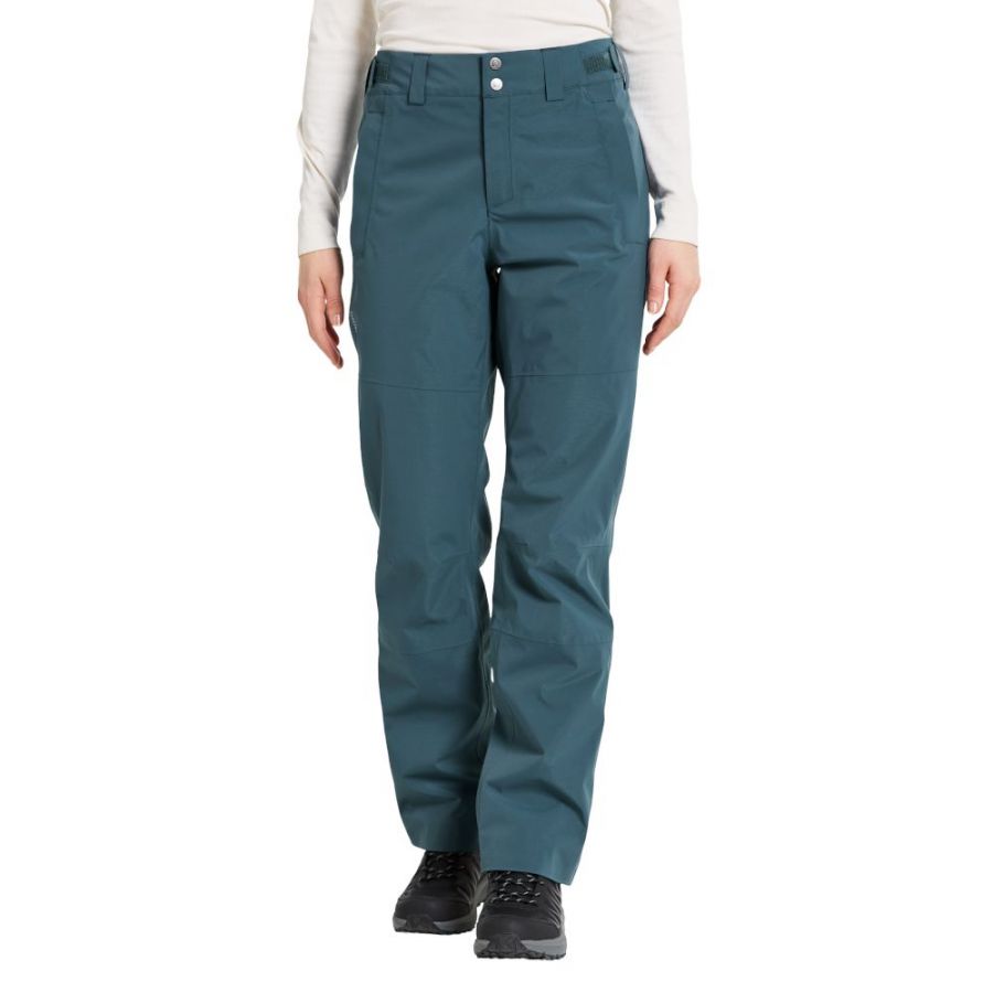 Didriksons Idun, calças de exterior, mulheres, turquesa