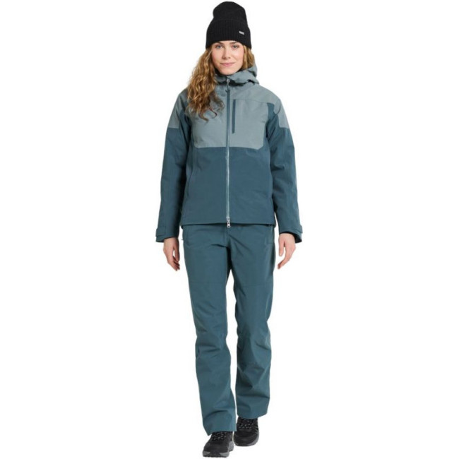 Didriksons Idun, outdoorbukser, dame, turkis