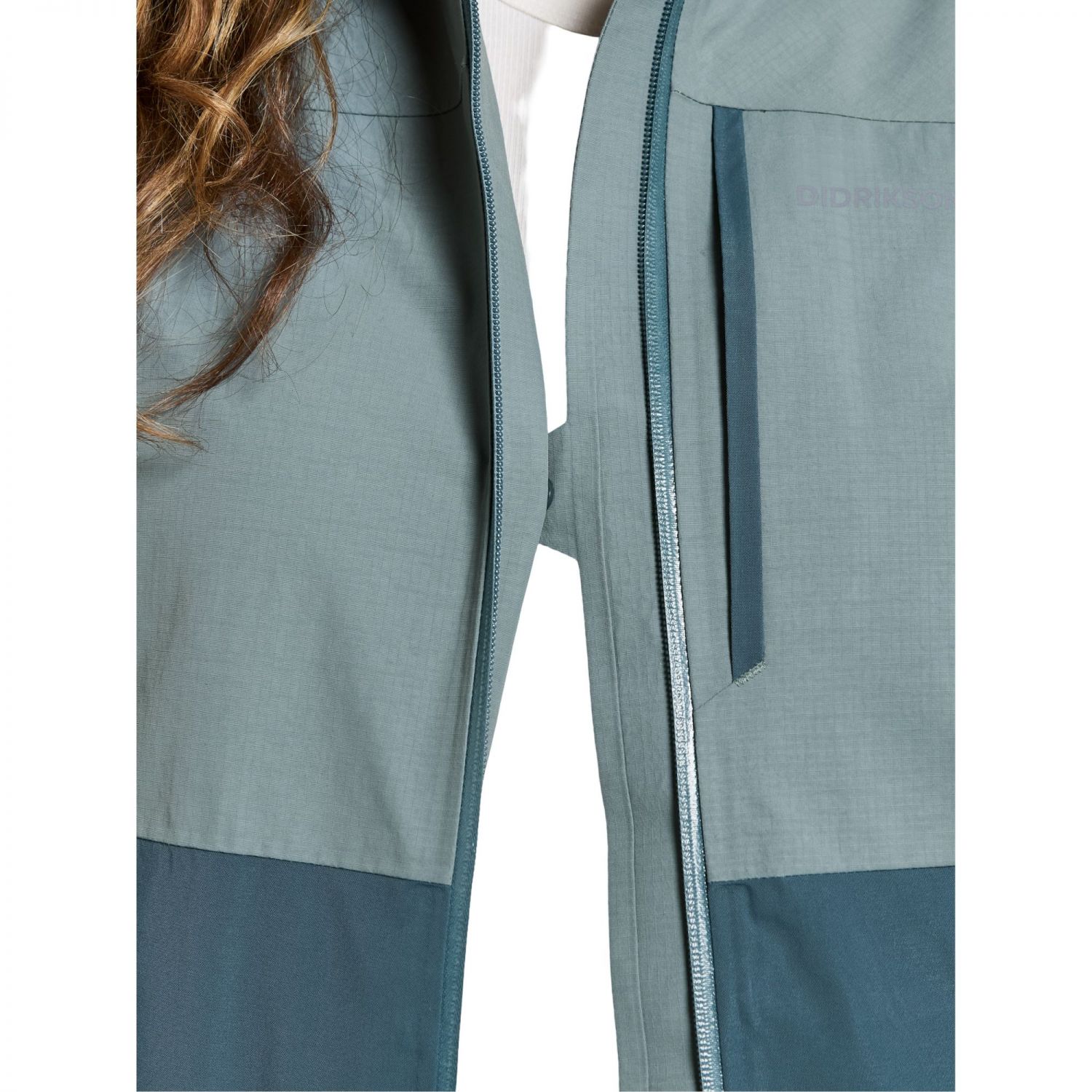 Didriksons Idun, veste, femme, turquoise