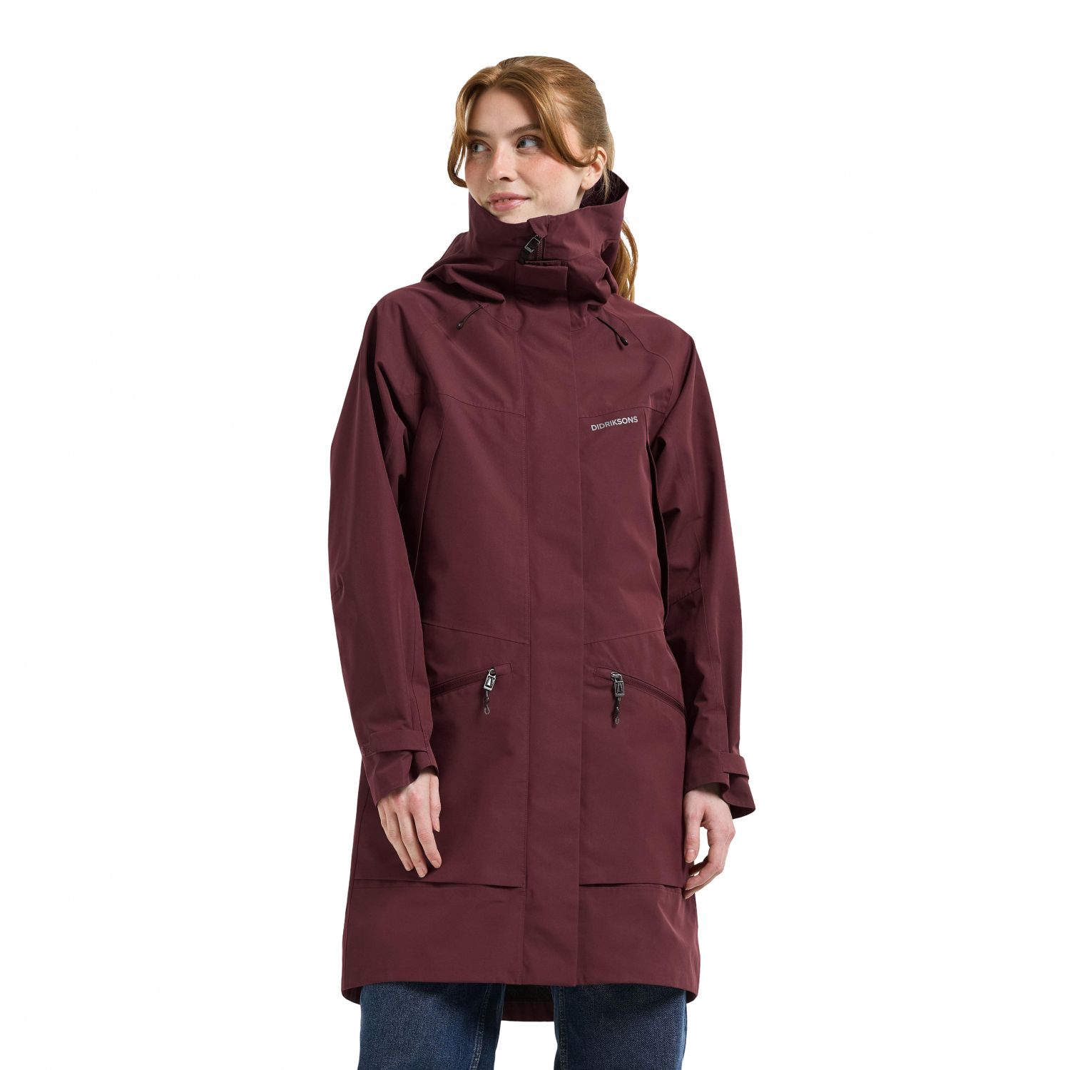 Didriksons Ilma 8, parka, dáma, old rust
