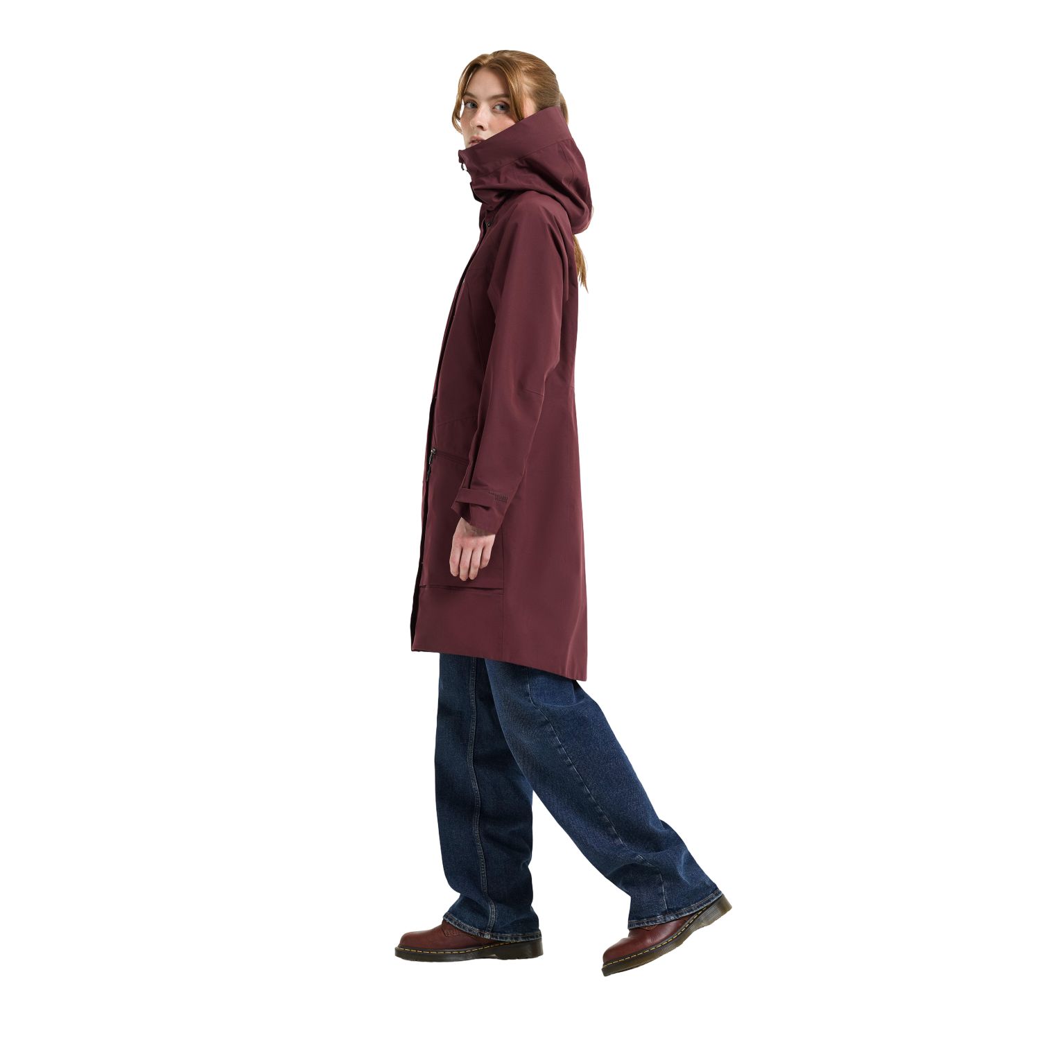 Didriksons Ilma 8, parka, feminino, old rust