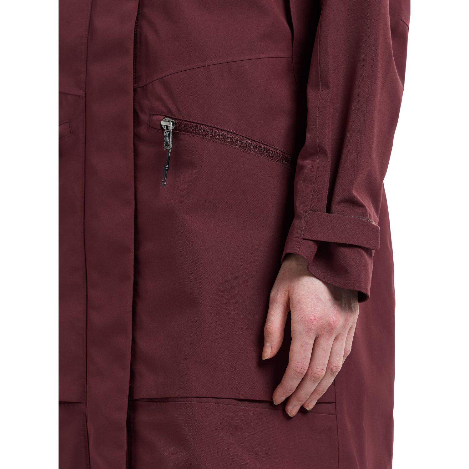 Didriksons Ilma 8, parka, feminino, old rust