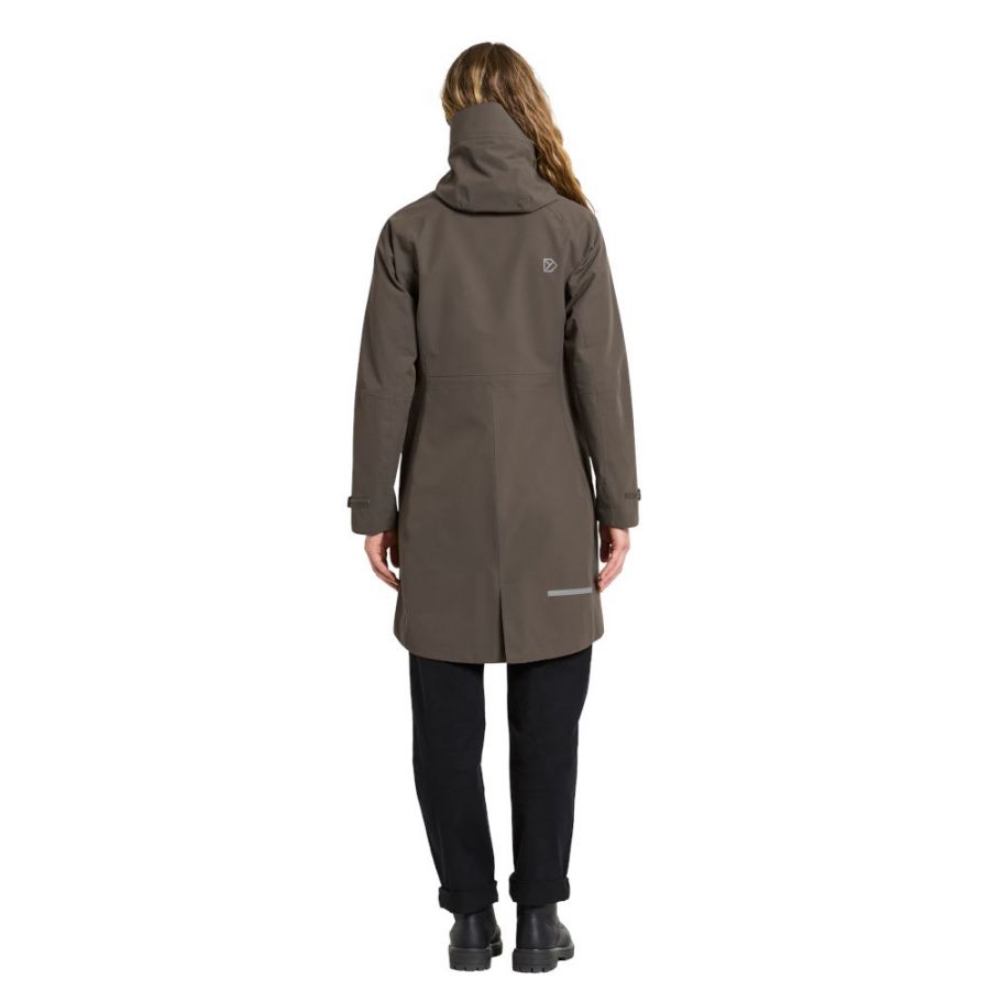 Didriksons Ilma, rain coat, women, mocha brown