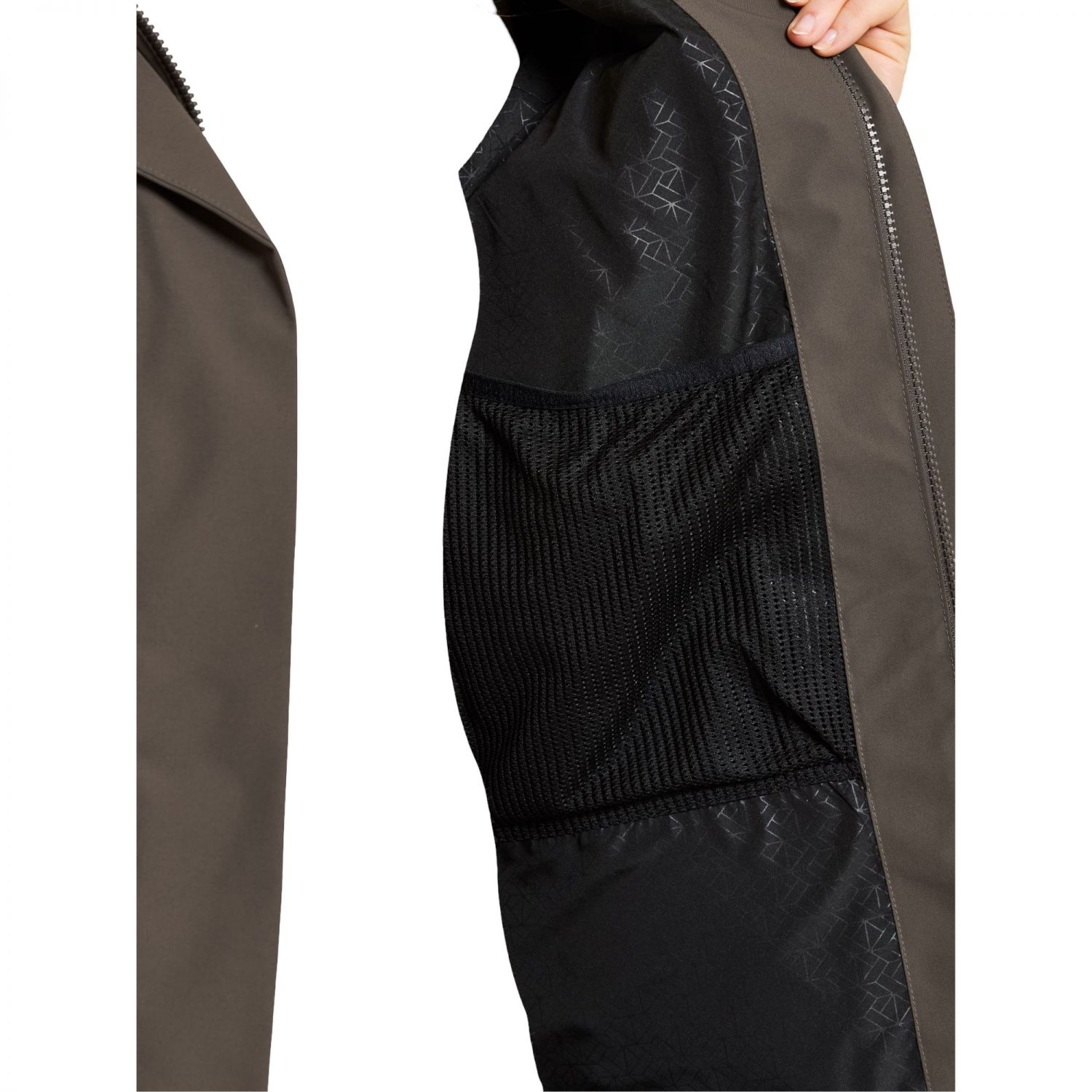Didriksons Ilma, rain coat, women, mocha brown
