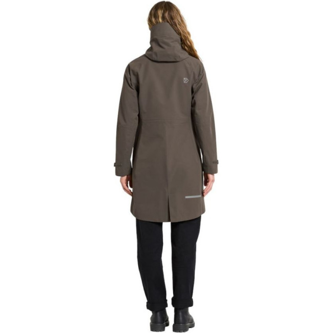 Didriksons Ilma, rain coat, women, mocha brown