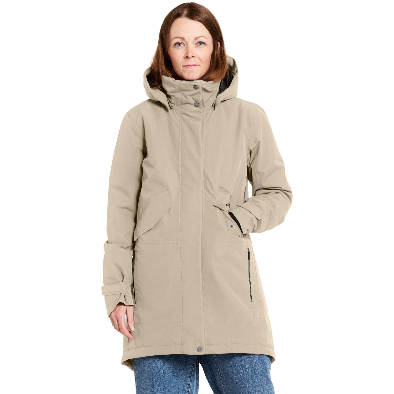 Didriksons Indra, Parka, Dam, Beige