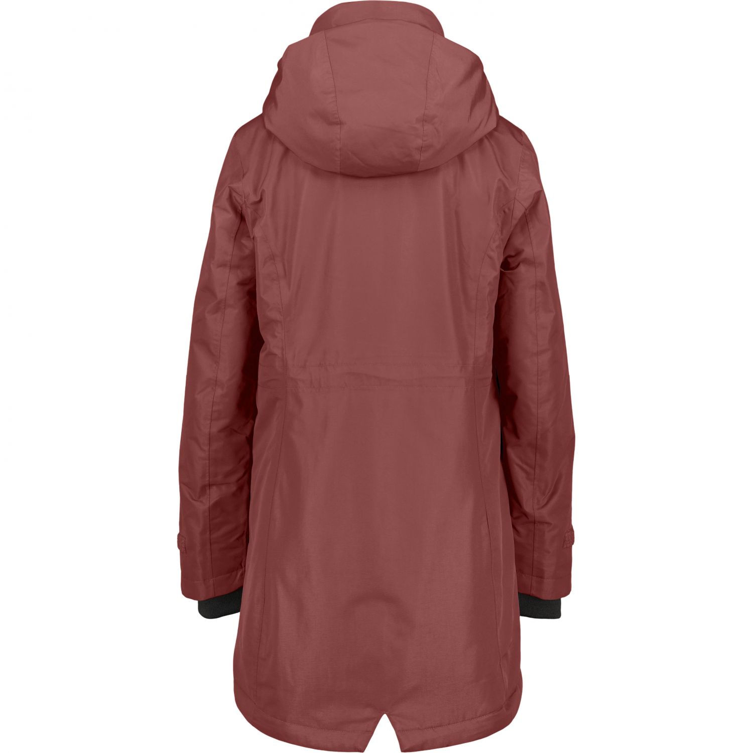 Didriksons Indra, parka, dámska, červená