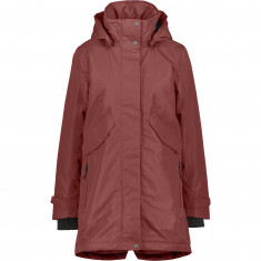 Didriksons Indra, parka, senhora, vermelho