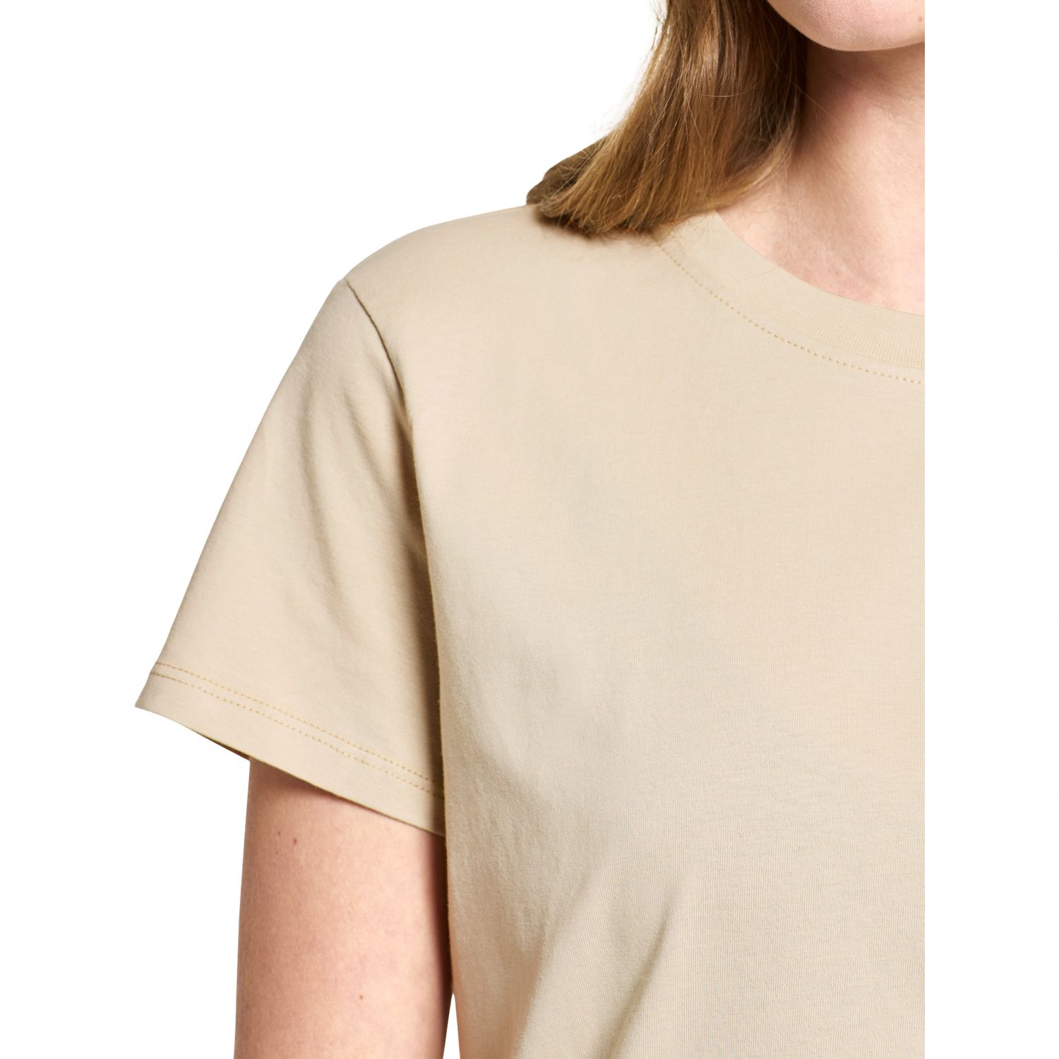 Didriksons Ingarö, koszulka damska, light beige