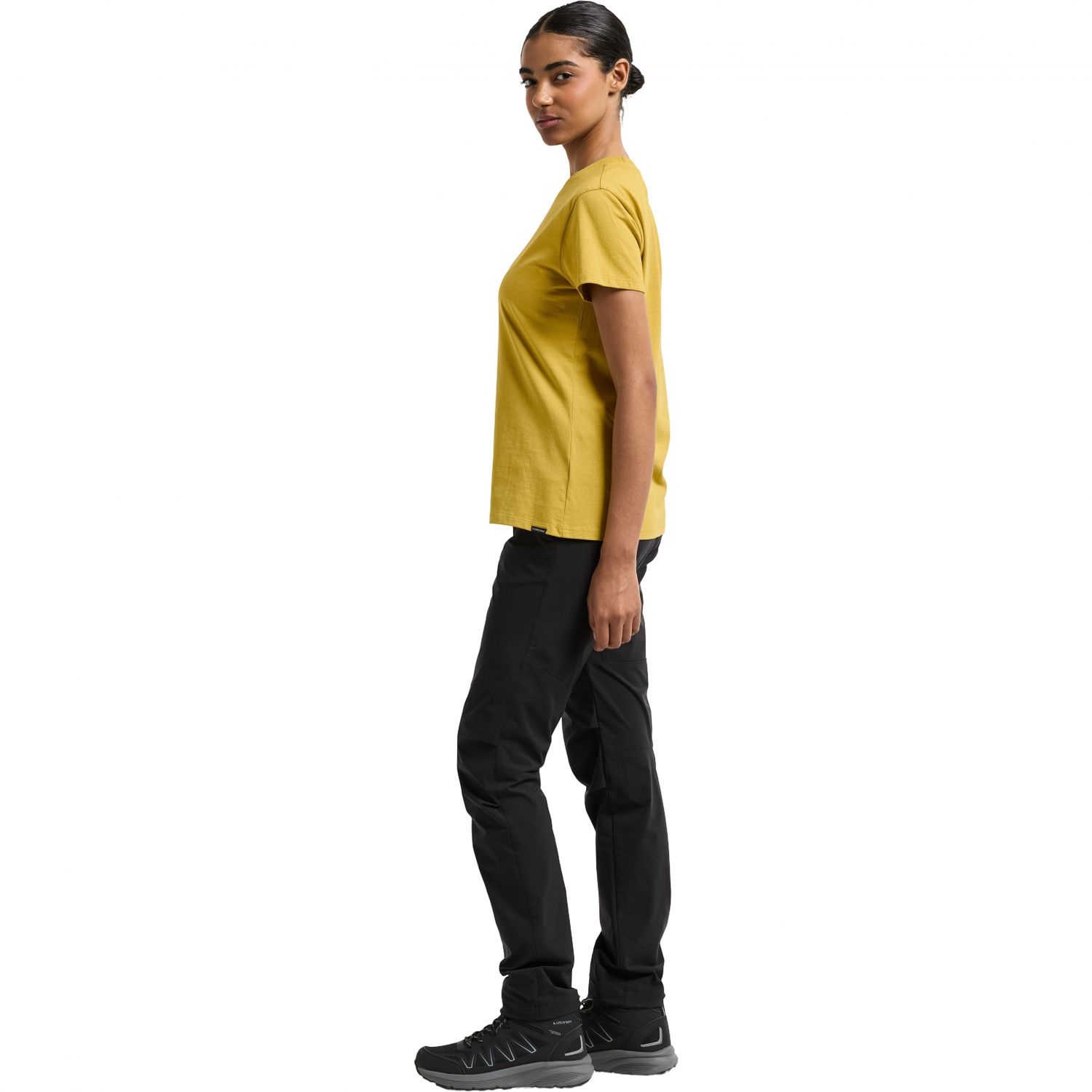 Didriksons Ingarö, T-shirt, Dam, Yellow Pollen