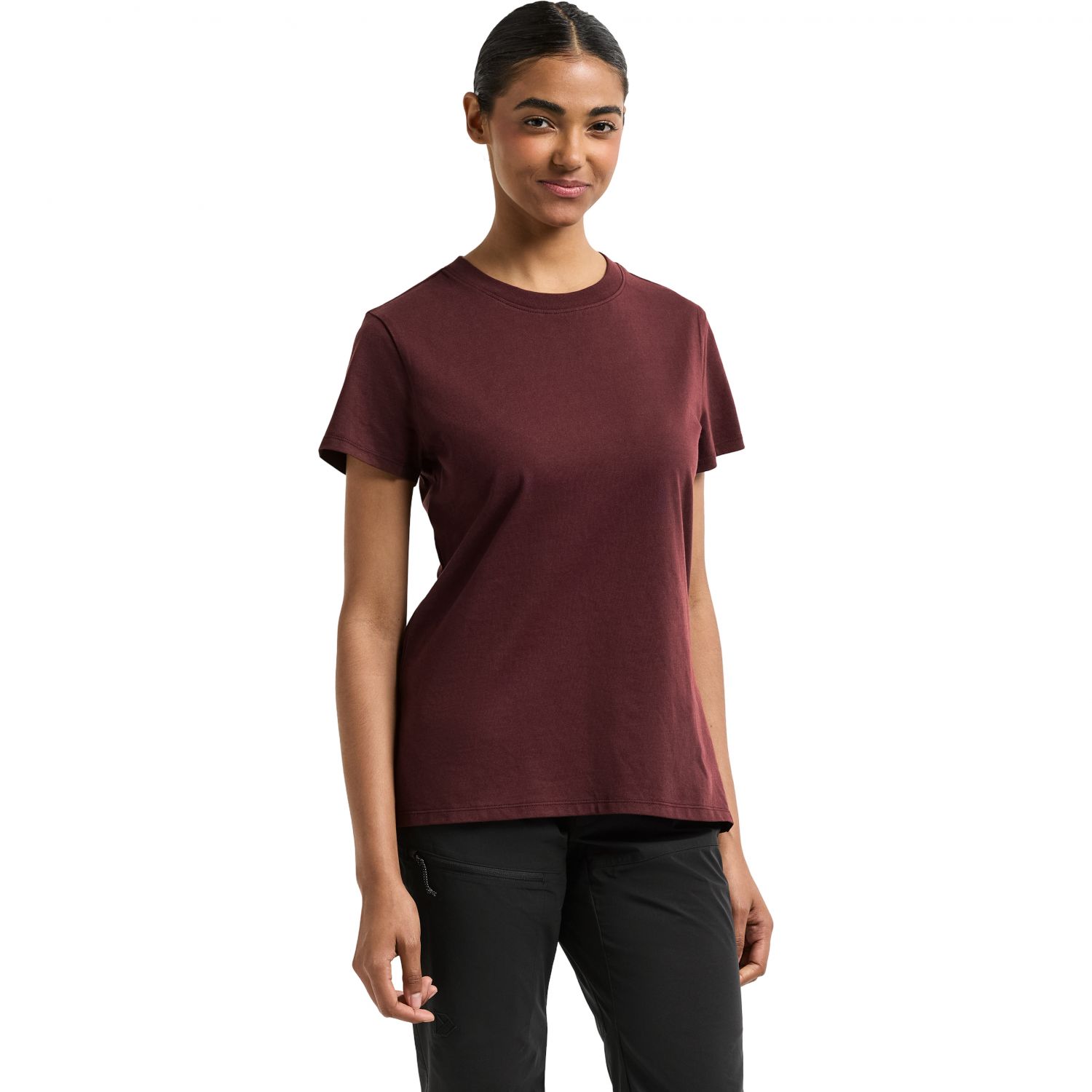 Didriksons Ingarö, t-shirt, dame, old rust