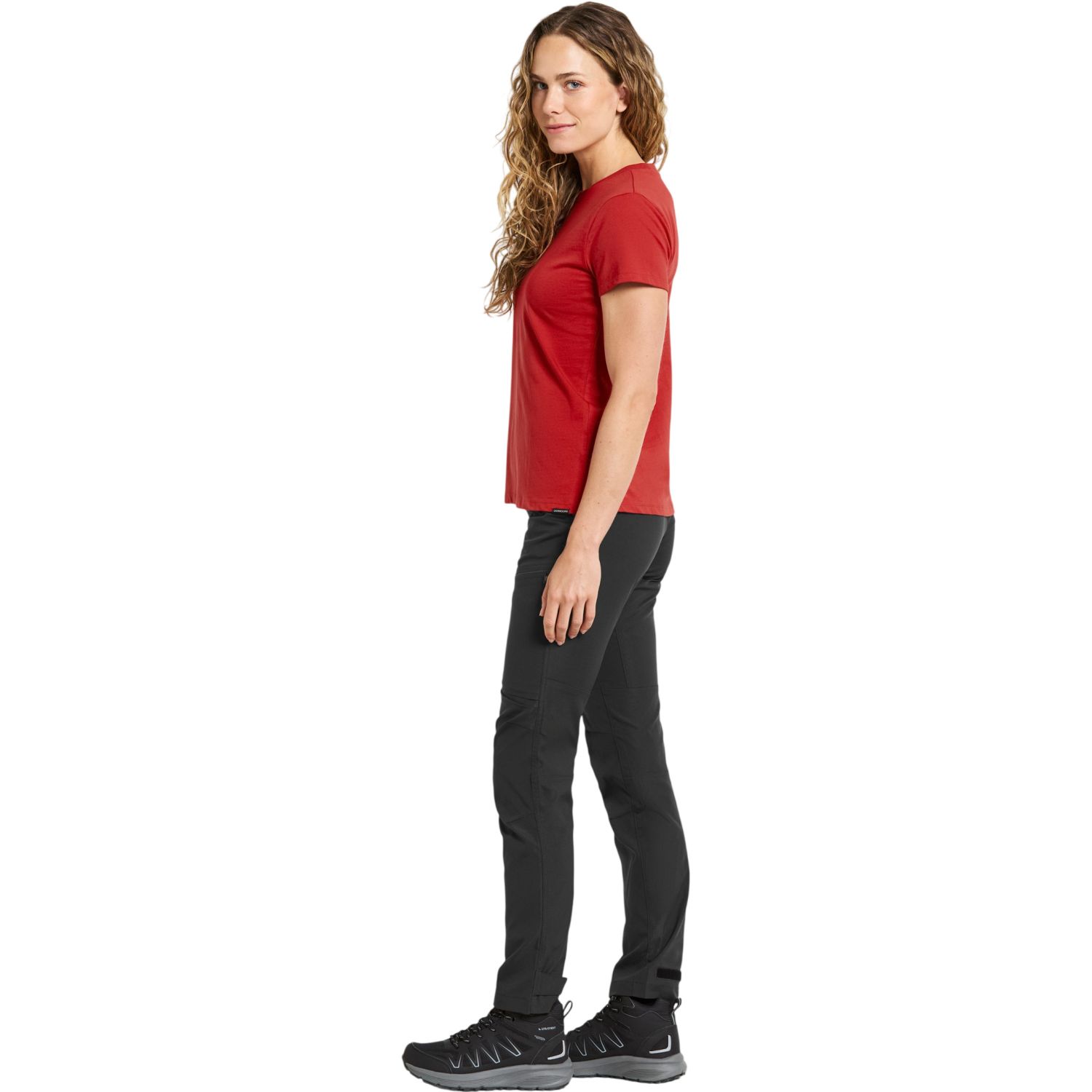 Didriksons Ingarö, t-shirt, dame, pomme red