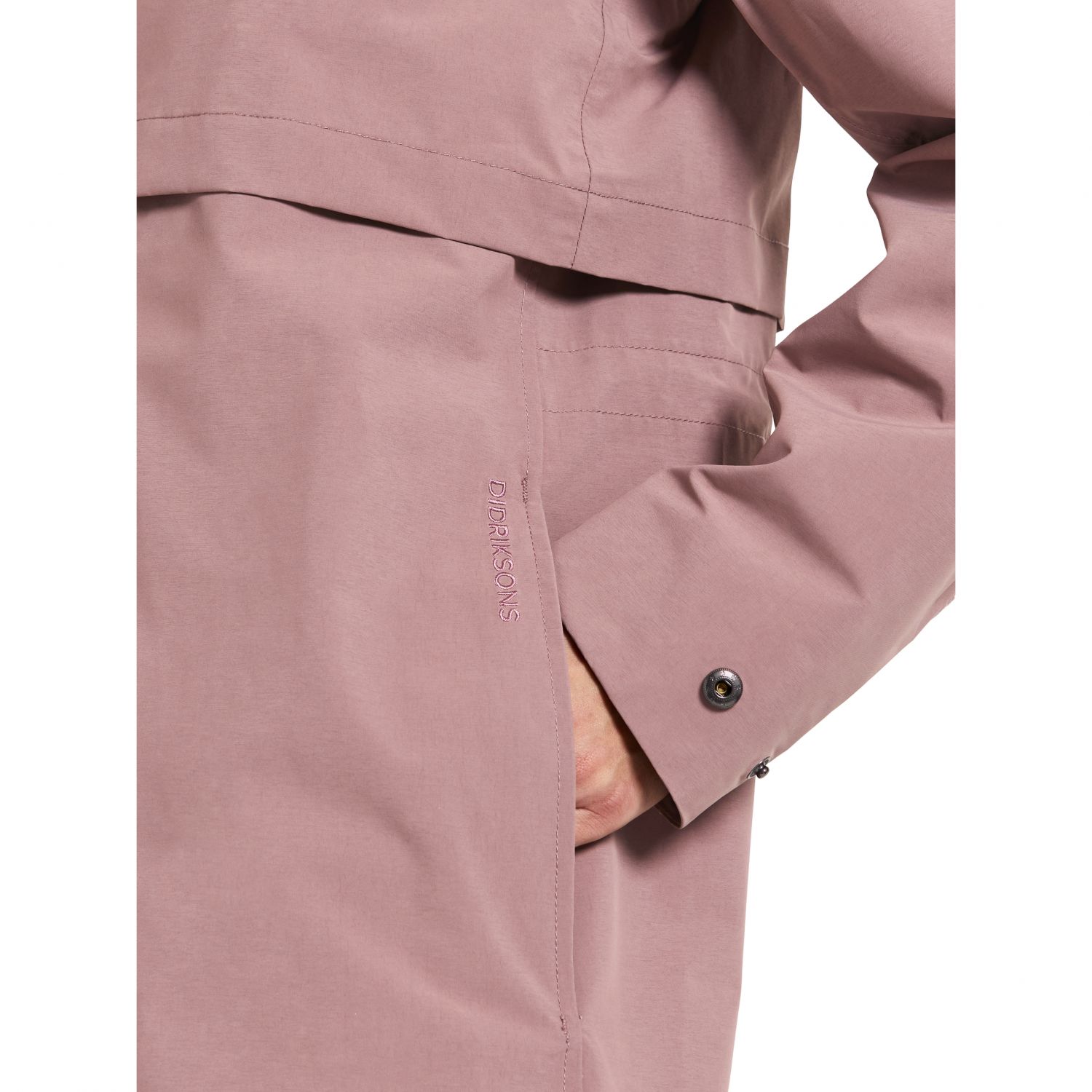 Didriksons Isolde, imperméable, femme, faded wine