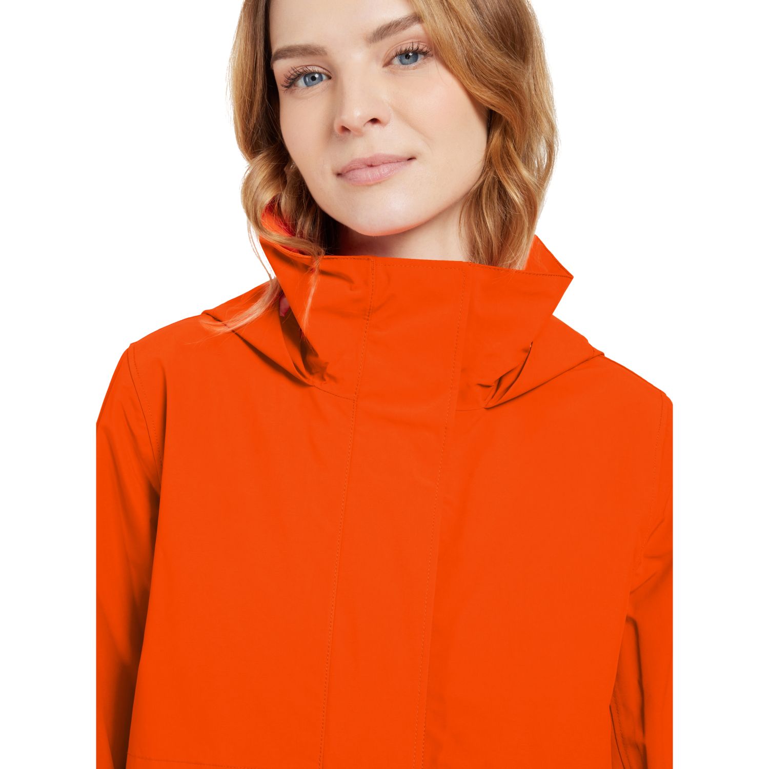 Didriksons Isolde, imperméable, femme, tangerine red