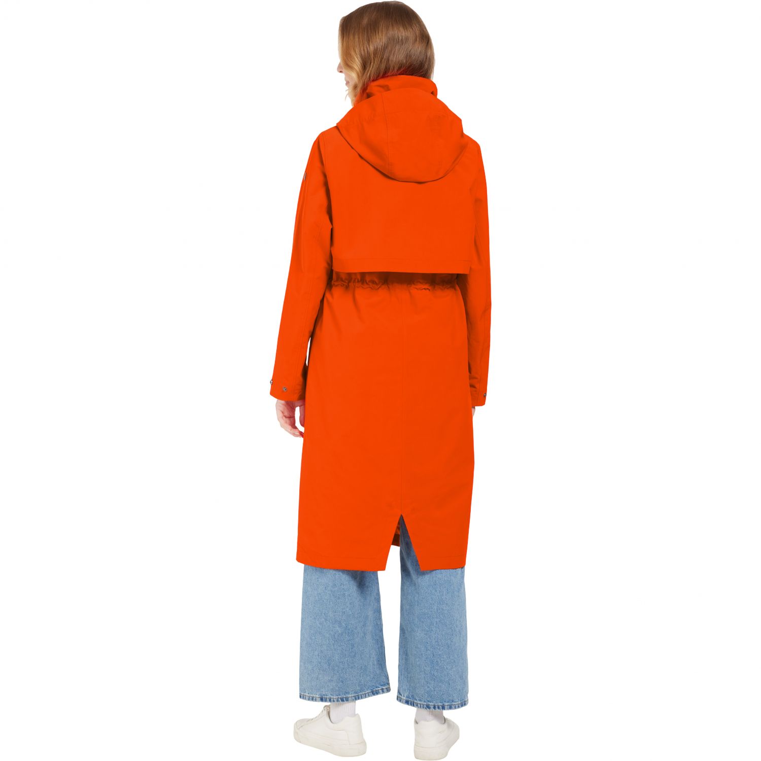 Didriksons Isolde, impermeabile, donna, tangerine red