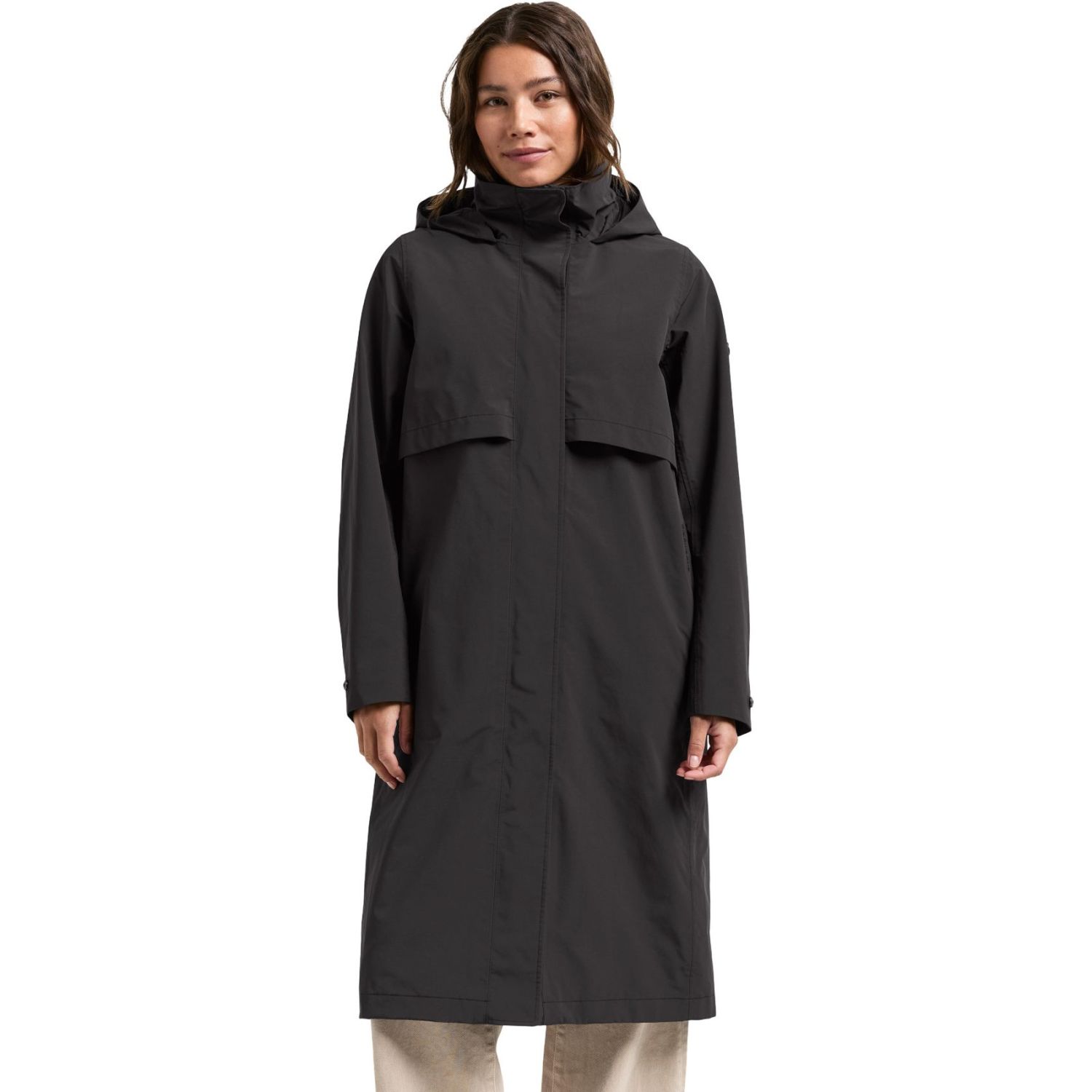 Didriksons Isolde, parka, pre ženy, čierna