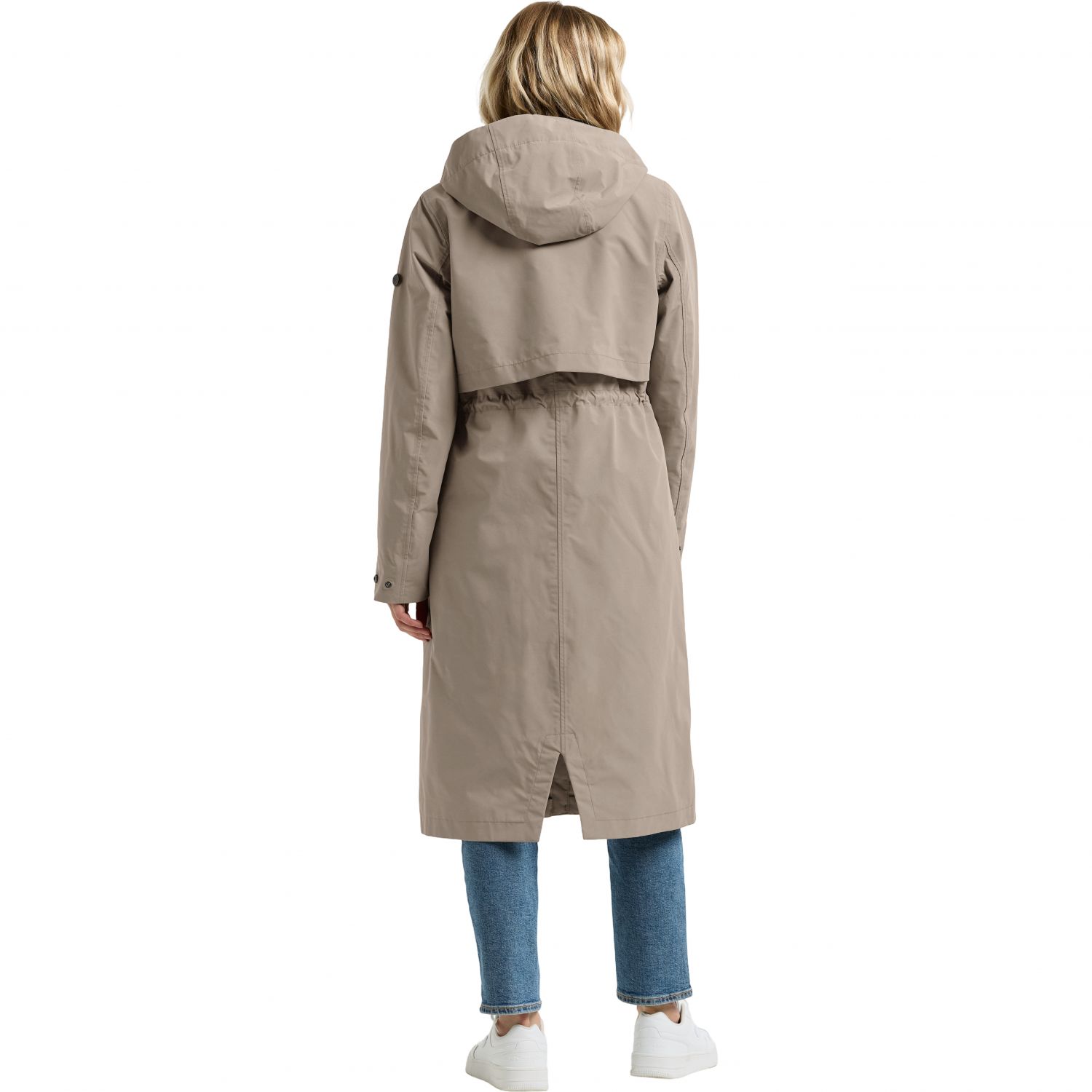 Didriksons Isolde, rain coat, women, ash brown