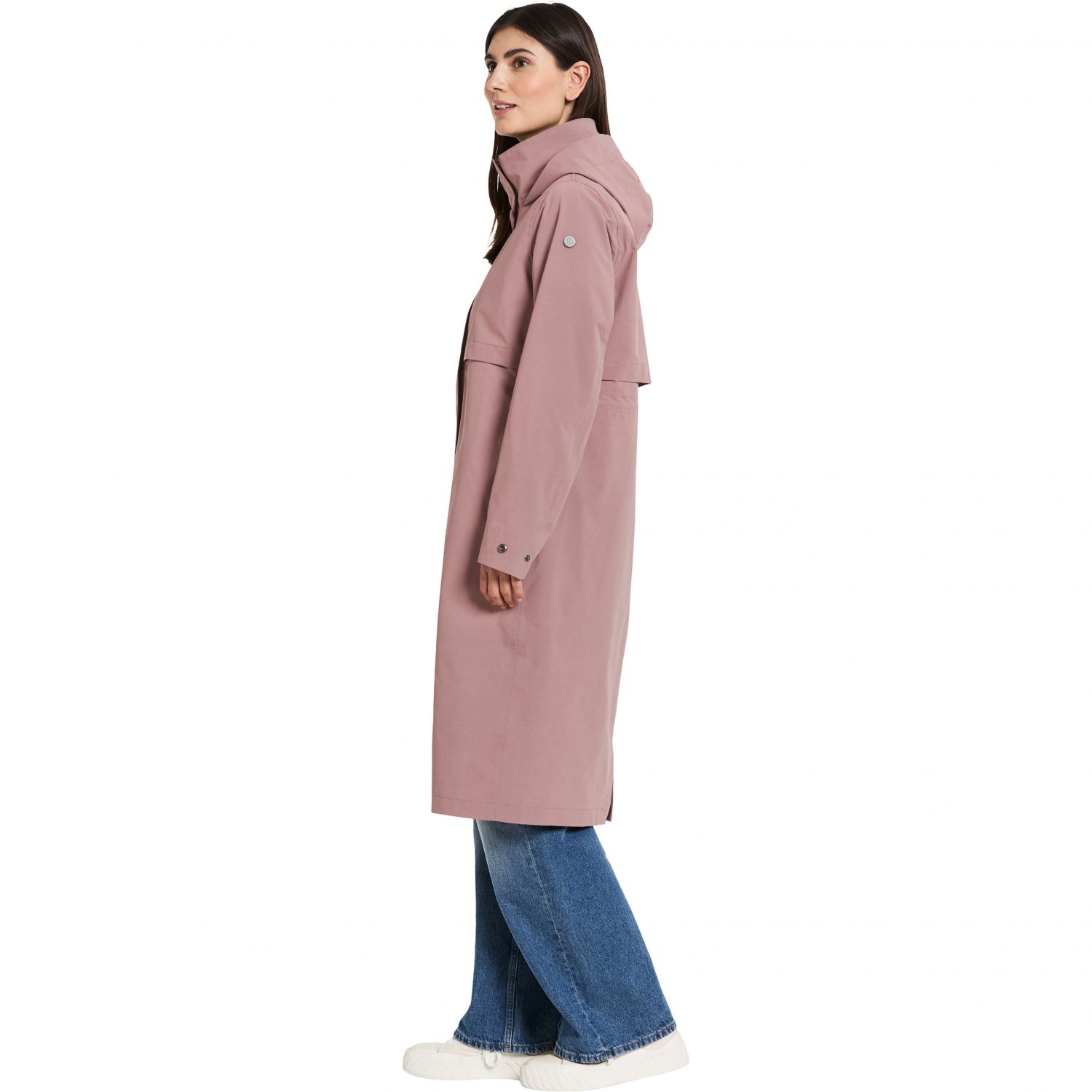 Didriksons Isolde, raincoat, women, faded wine
