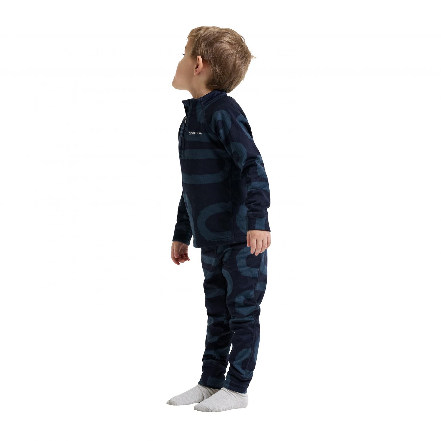 Didriksons Jadis 5, base layer, kids, navy