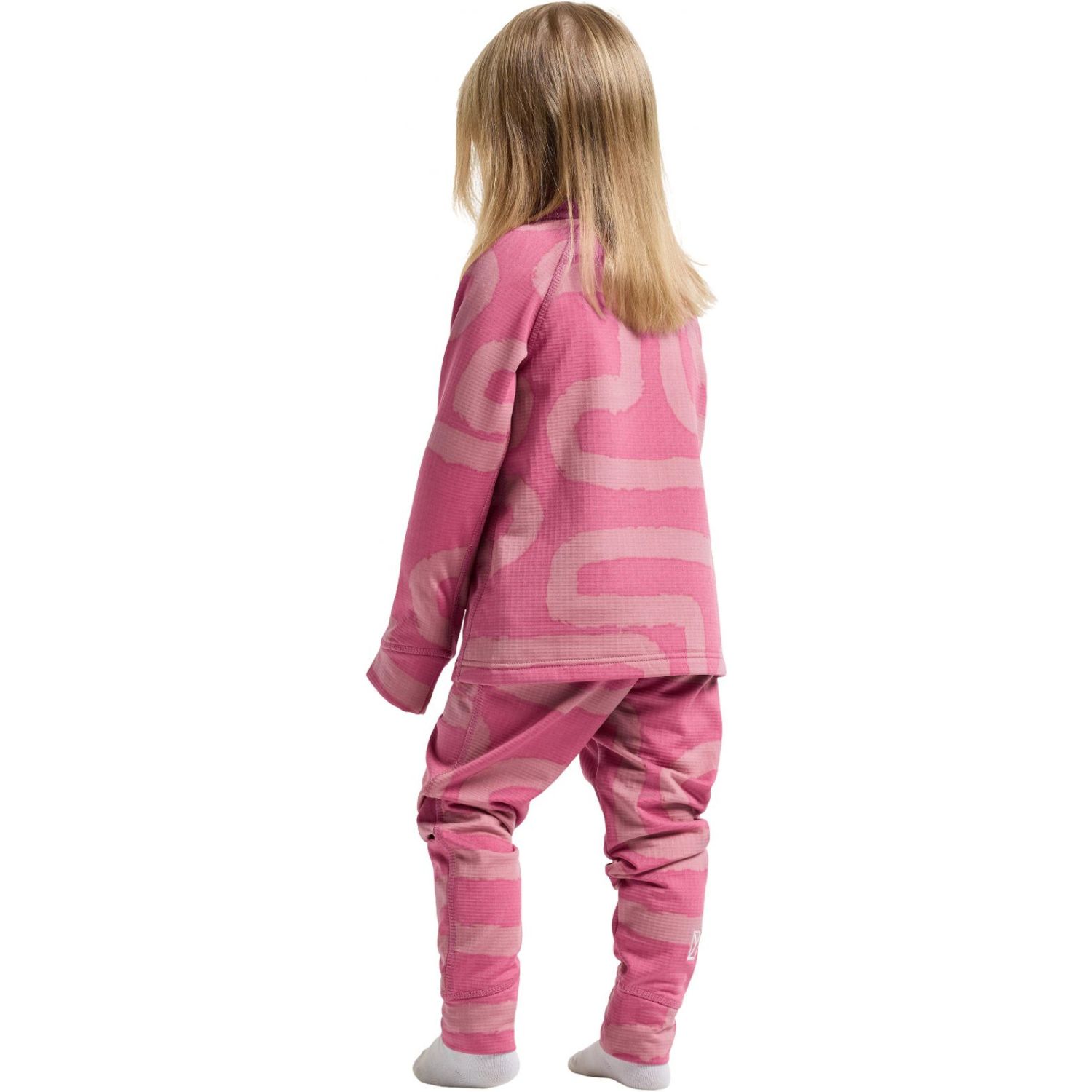 Didriksons Jadis 5, conjunto de roupa interior térmica para esqui, crianças, pink