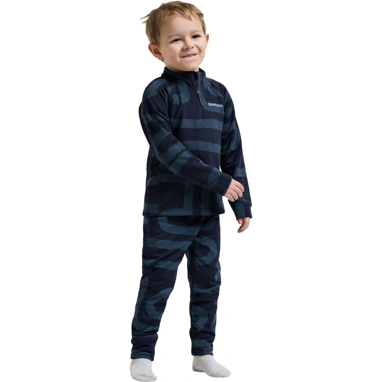 Didriksons Jadis 5, thermisch ondergoed, kinderen, navy