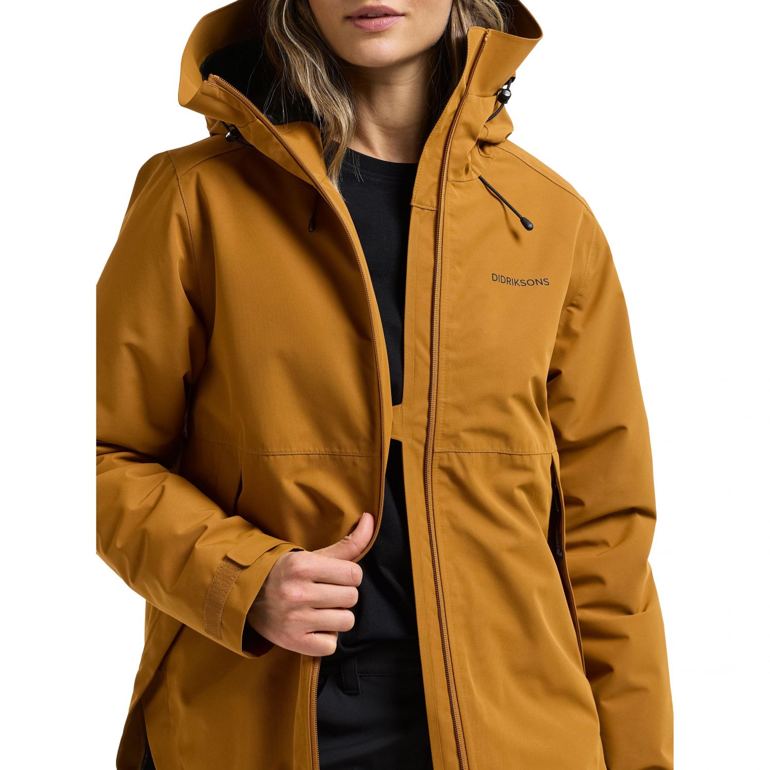 Didriksons Jennie 2, chaqueta de invierno, mujer, spice brown