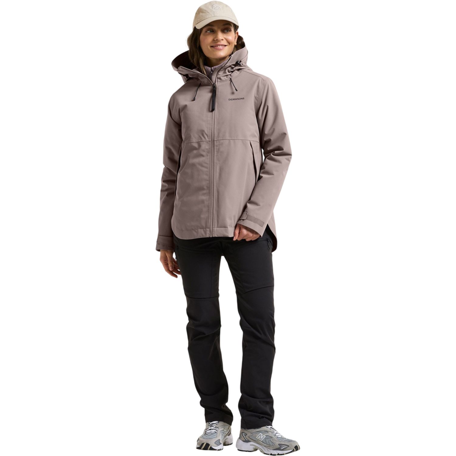 Didriksons Jennie 2, Winterjacke, Damen, ash brown