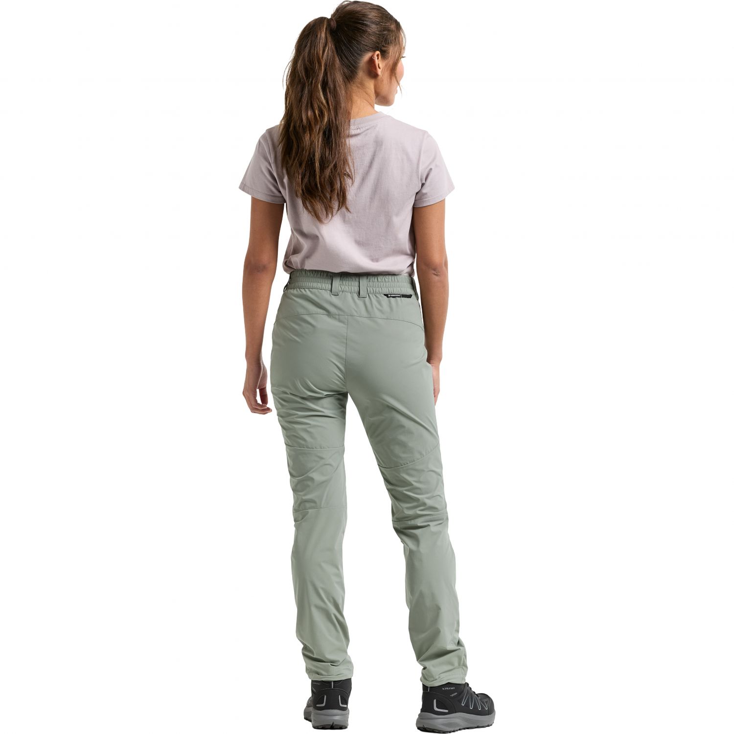 Didriksons Juna, calças de exterior, mulheres, folha murcha