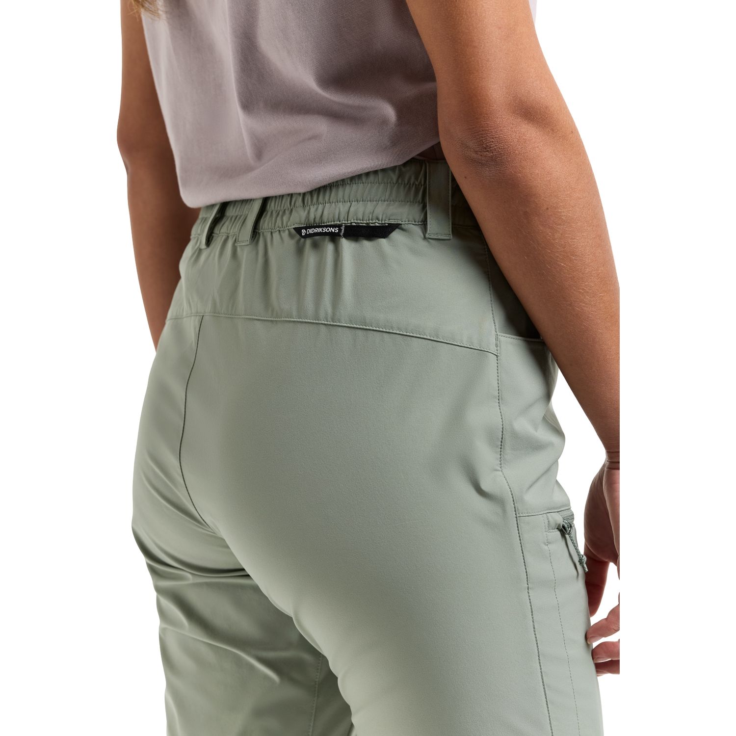 Didriksons Juna, outdoor pants, women, wilted leaf