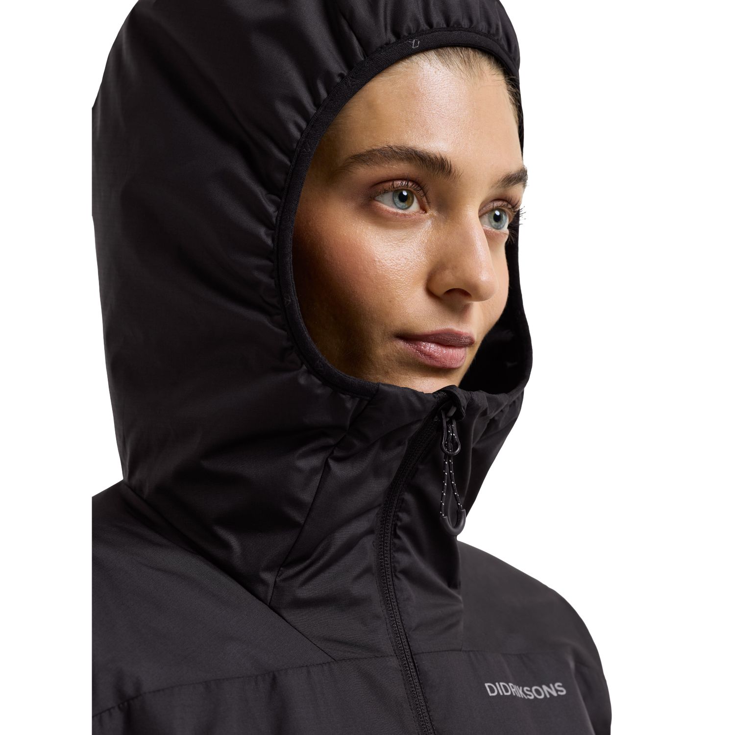 Didriksons Karix 3, Overgangsjakke, Dame, Black