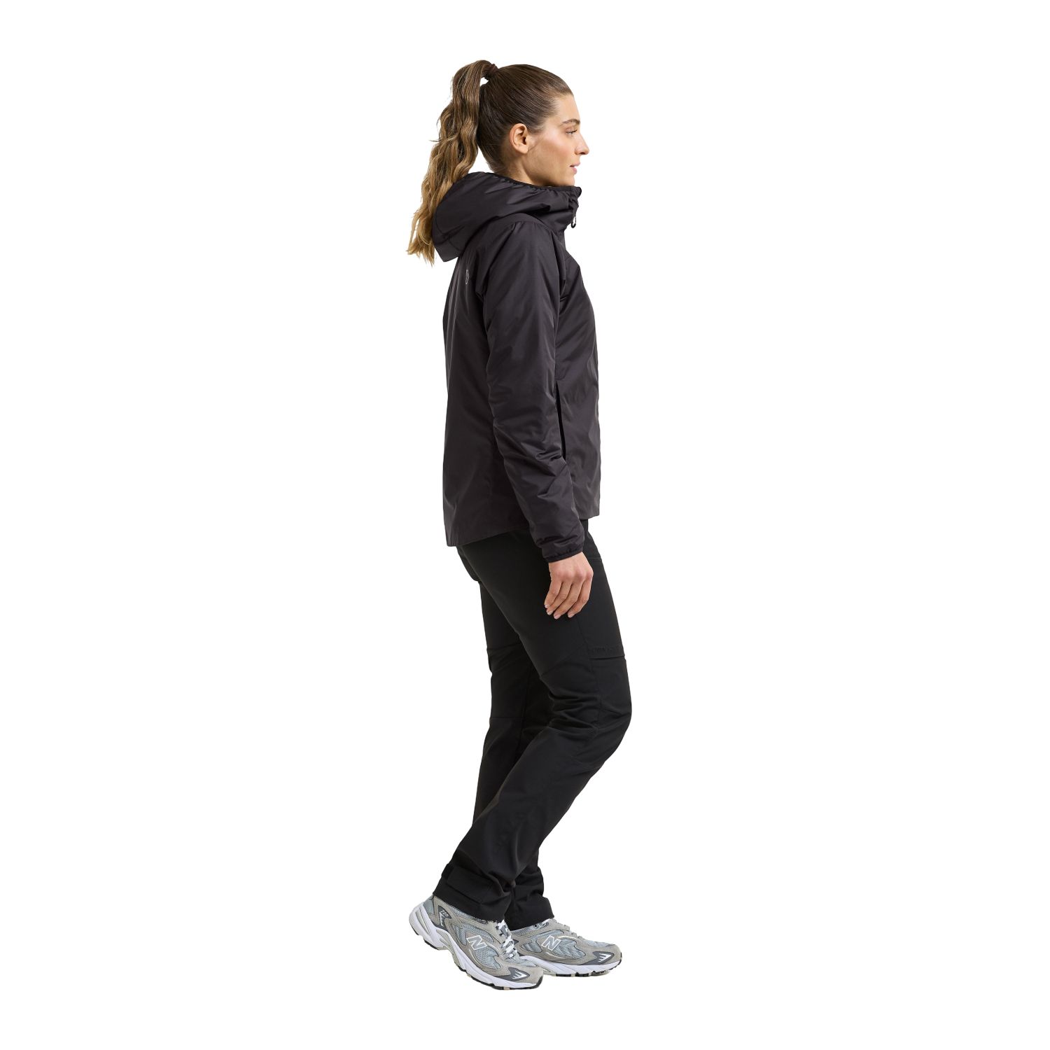 Didriksons Karix 3, Overgangsjakke, Dame, Black