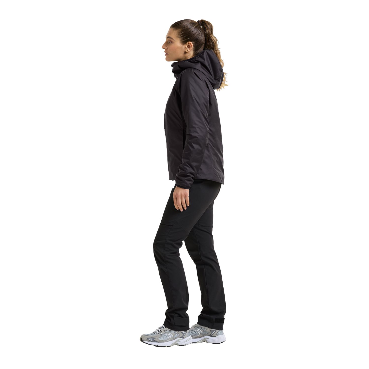 Didriksons Karix 3, Overgangsjakke, Dame, Black