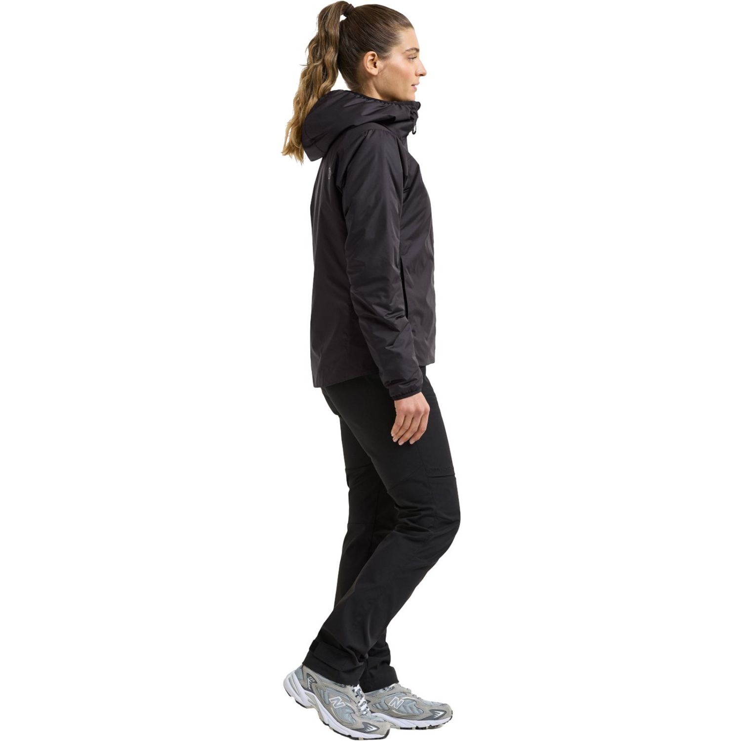 Didriksons Karix 3, Overgangsjakke, Dame, Black
