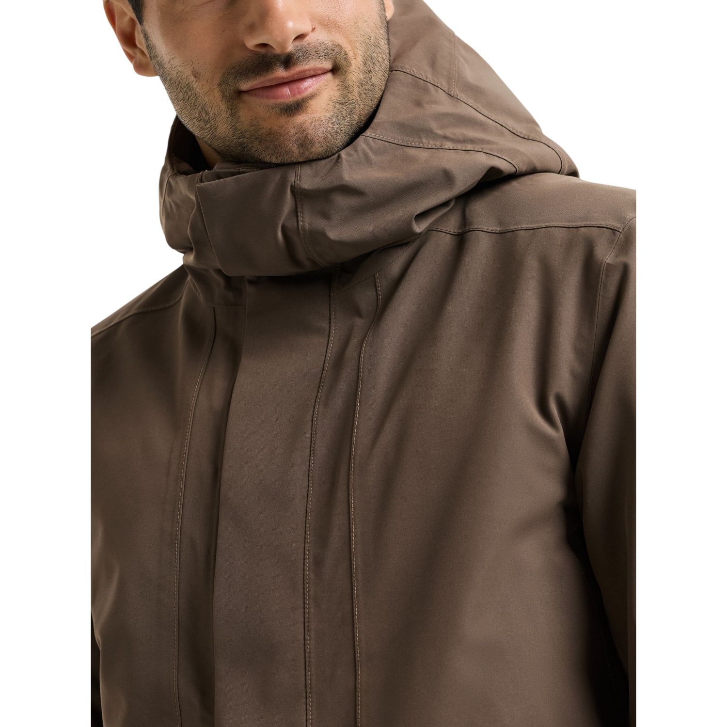 Didriksons Kenny 9, parka, férfi, mocha barna