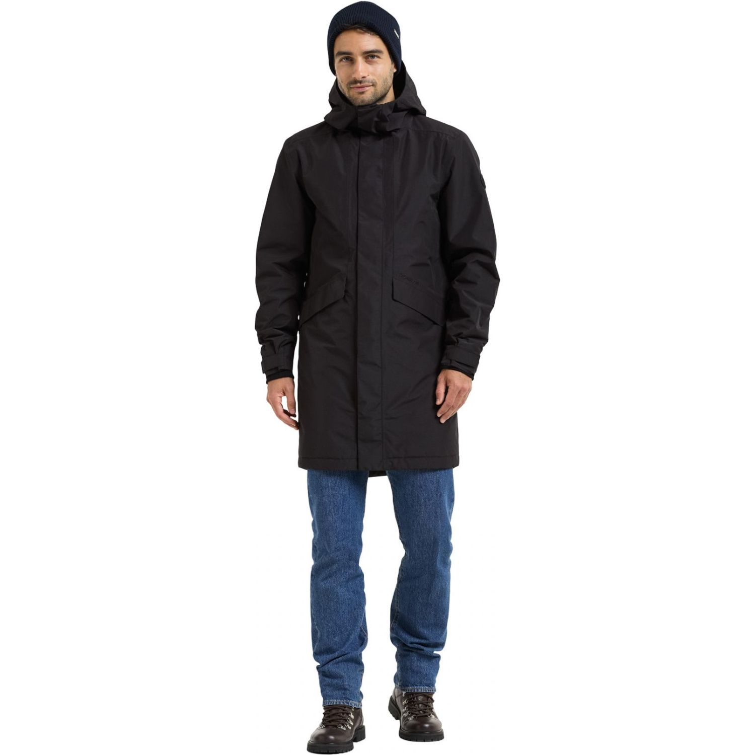 Didriksons Kenny 9, parka, herre, sort