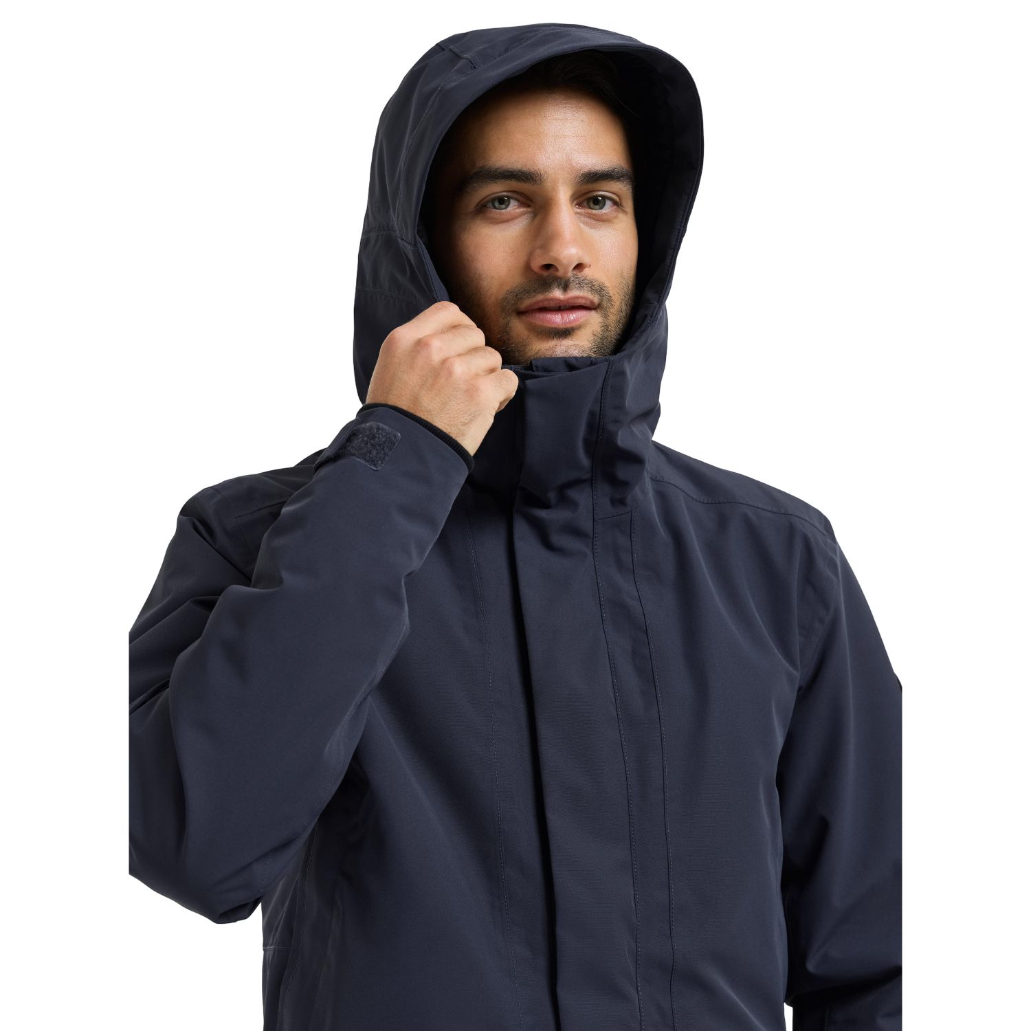 Didriksons Kenny 9, parka, masculino, azul marinho