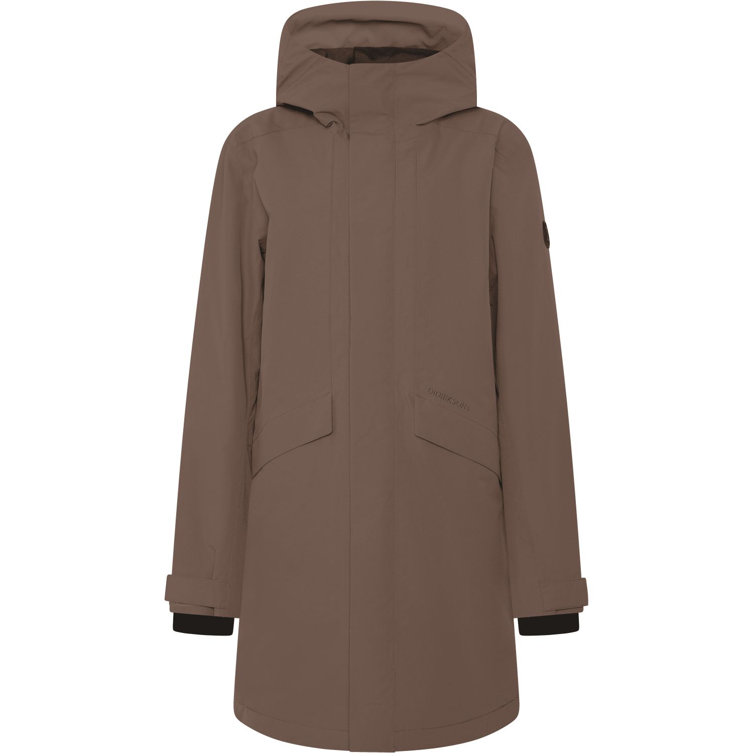 Didriksons Kenny 9, parka, masculino, mocha brown