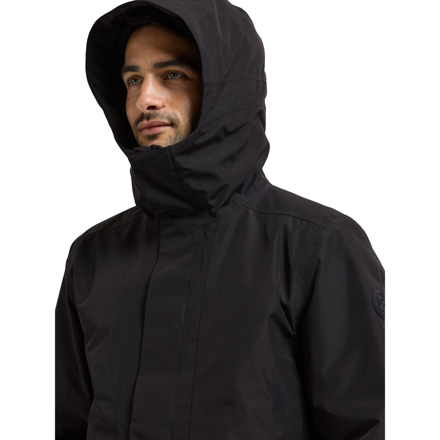 Didriksons Kenny 9, parka, masculino, preto